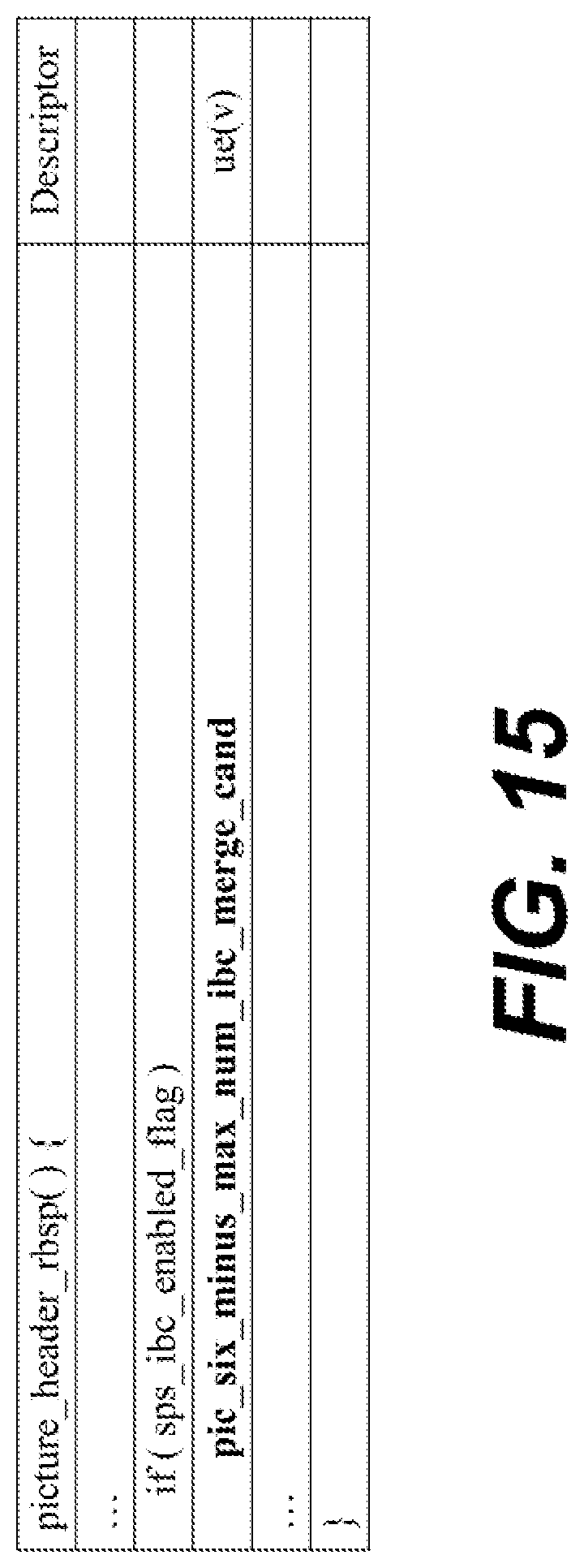 Patent US12309421 Figure 15 – Signaling a maximum number of merge motion vector prediction candidates for inter prediction