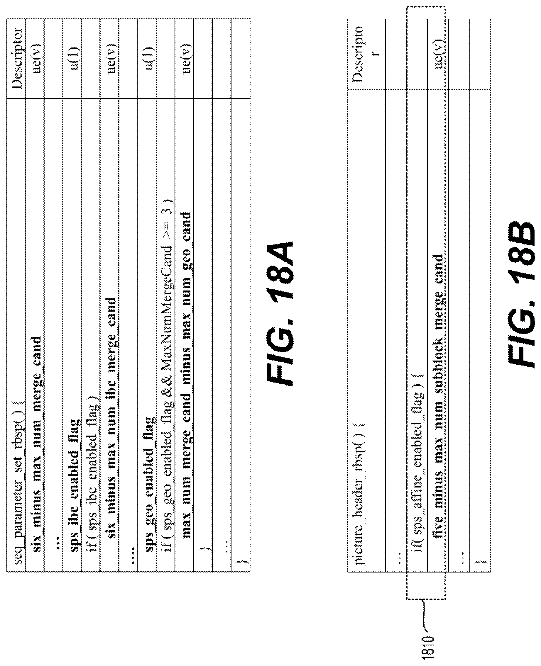 Patent US12309421 Figure 18 – Signaling a maximum number of merge motion vector prediction candidates for inter prediction
