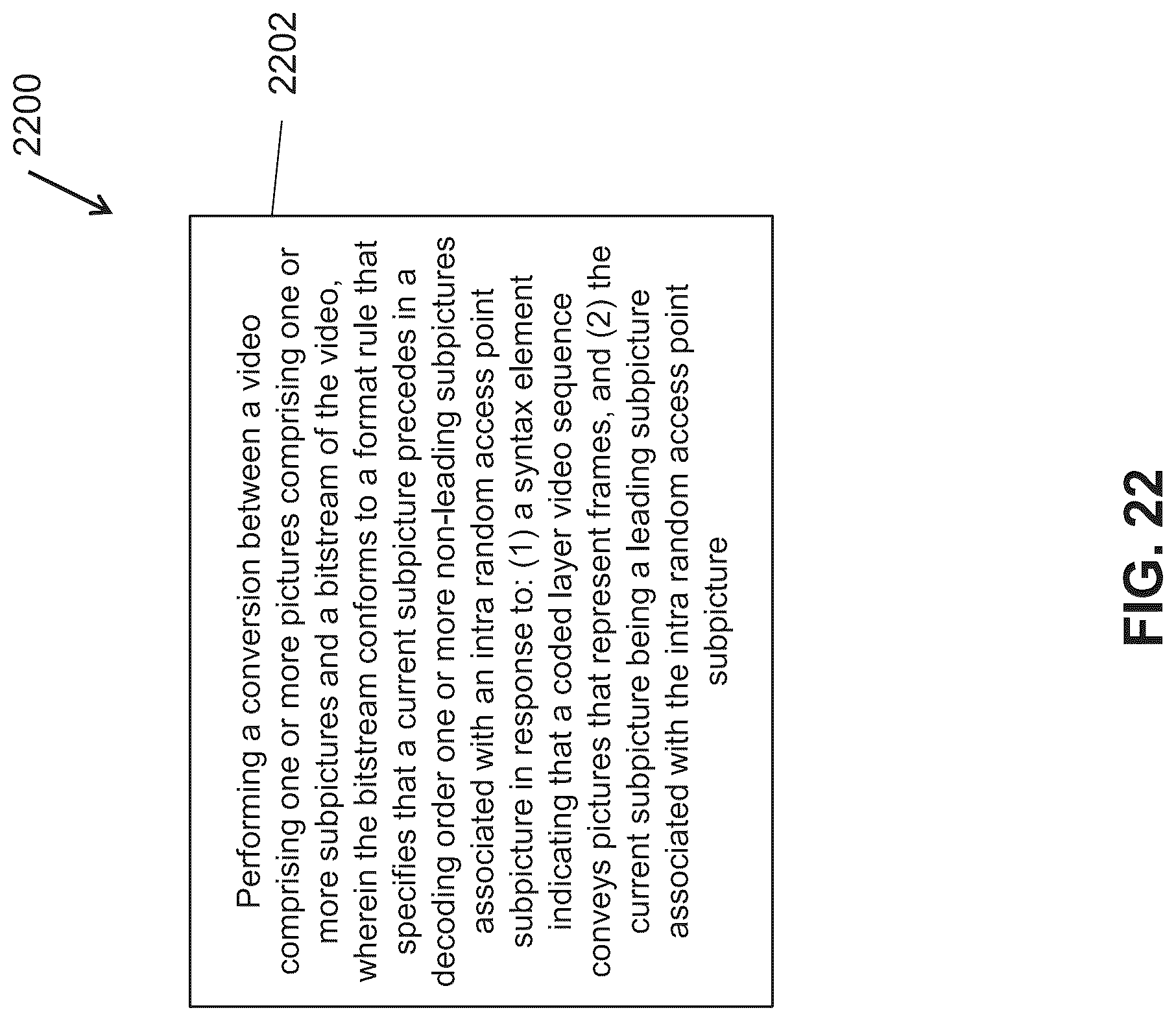 Patent US12309429 Figure 20 – Coding of neighboring subpictures