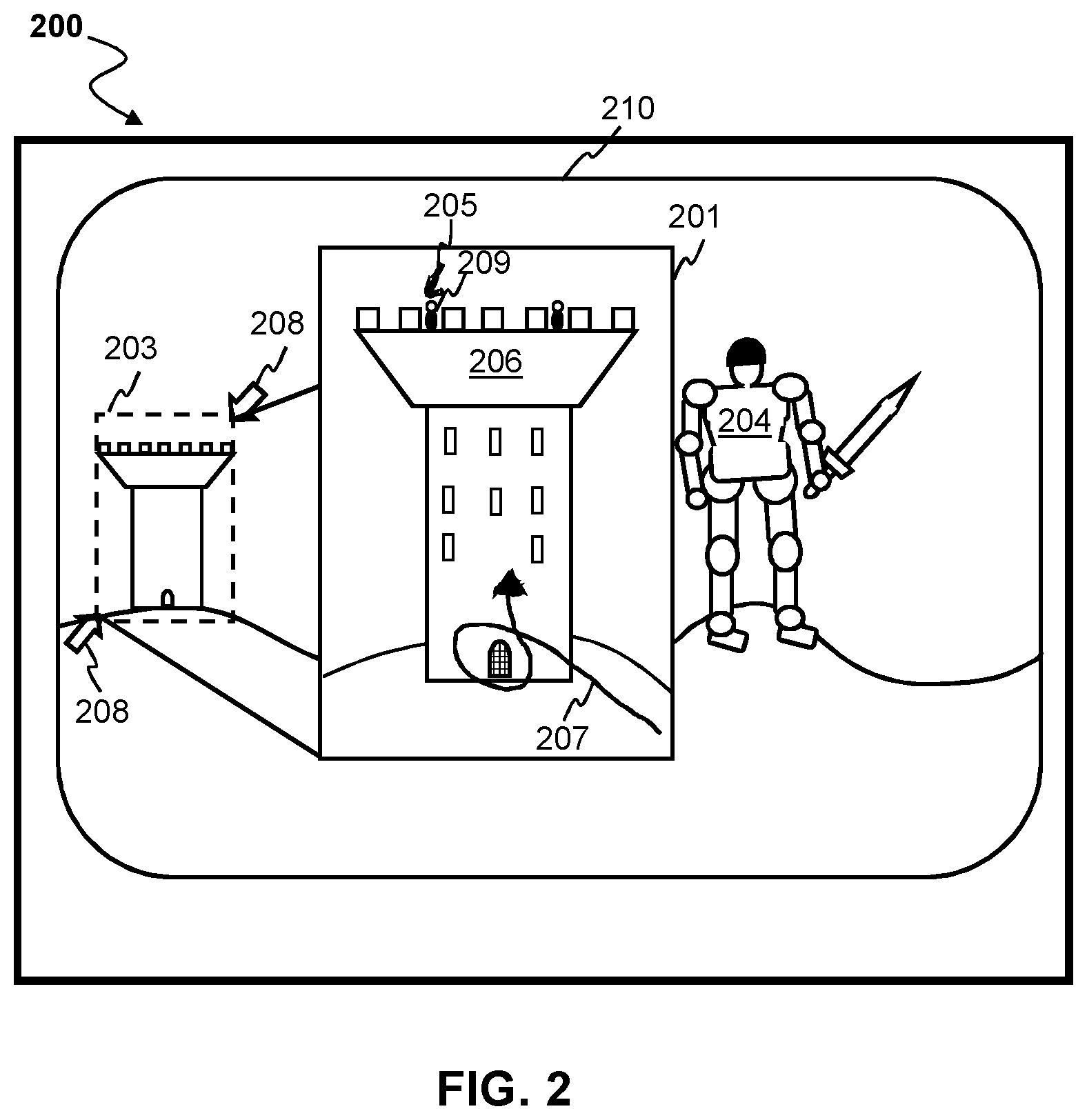 Patent US12309437 Figure 2 – Enhanced screen share for online computer applications