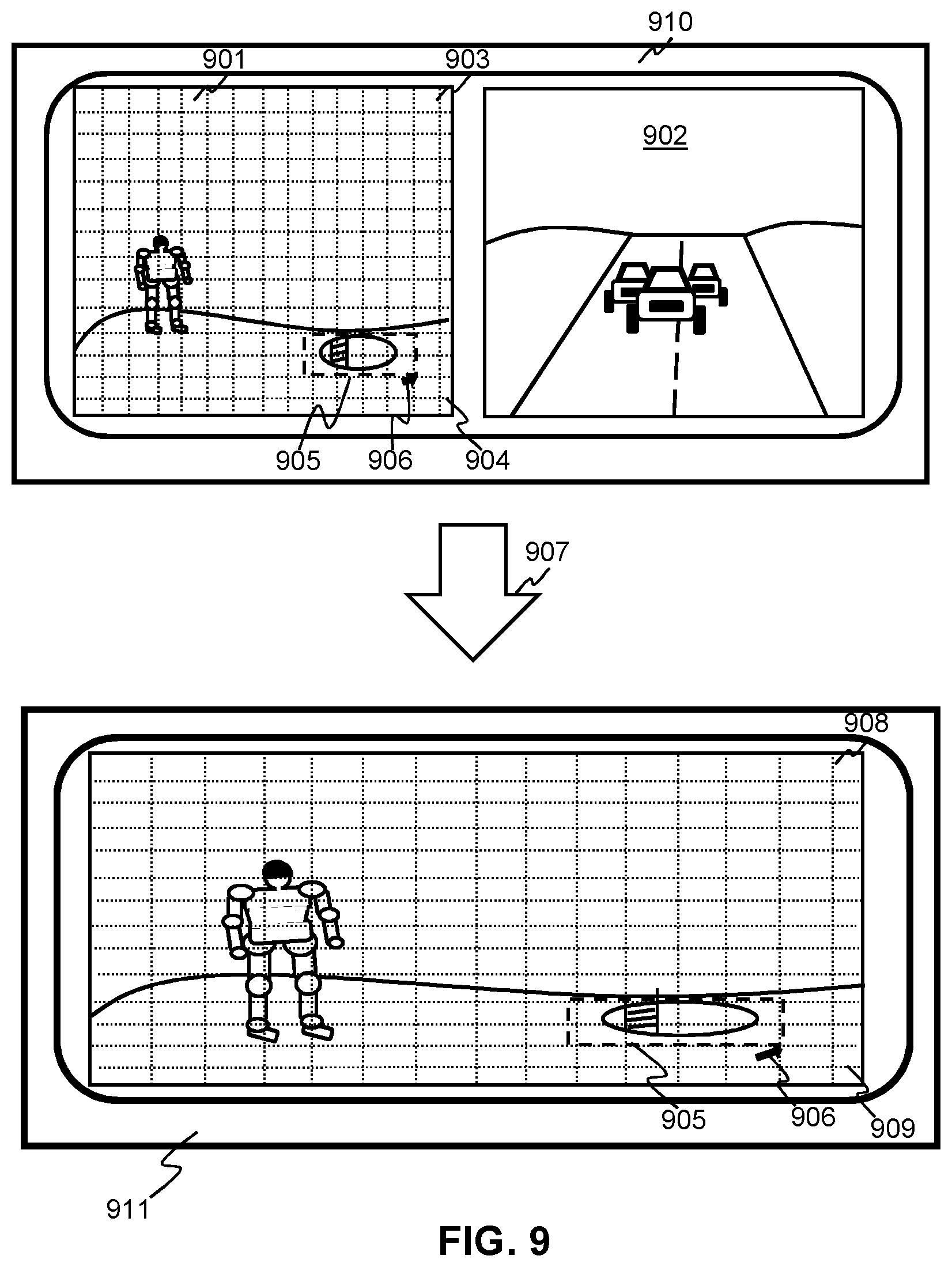 Patent US12309437 Figure 9 – Enhanced screen share for online computer applications