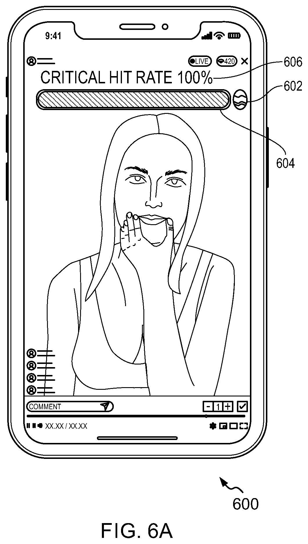 Patent US12309438 Figure 7 – Systems and methods for providing interactive adult entertainment in a live broadcast room