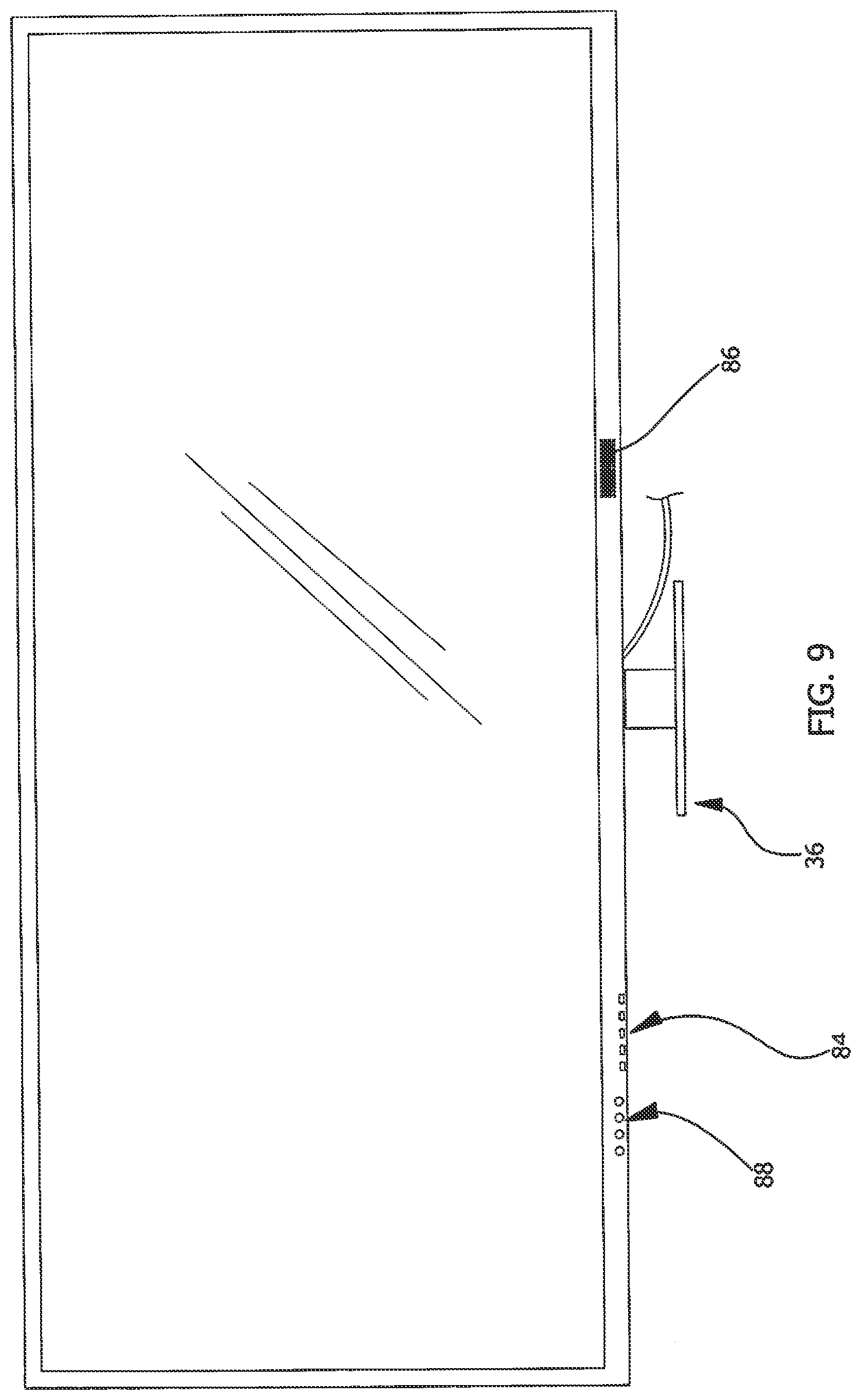 Patent US12309445 Figure 9 – Double sided monitor device