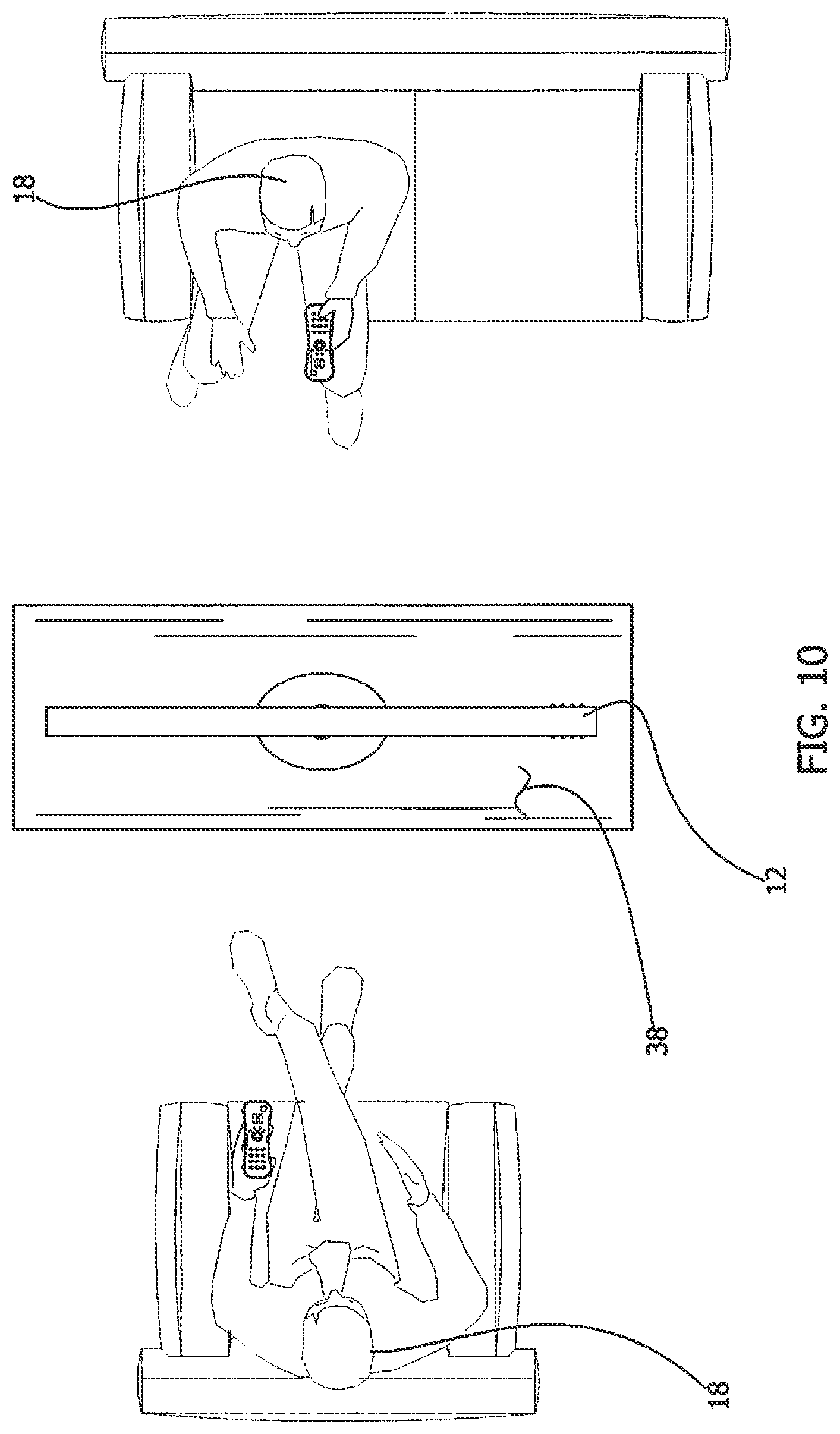 Patent US12309445 Figure 10 – Double sided monitor device