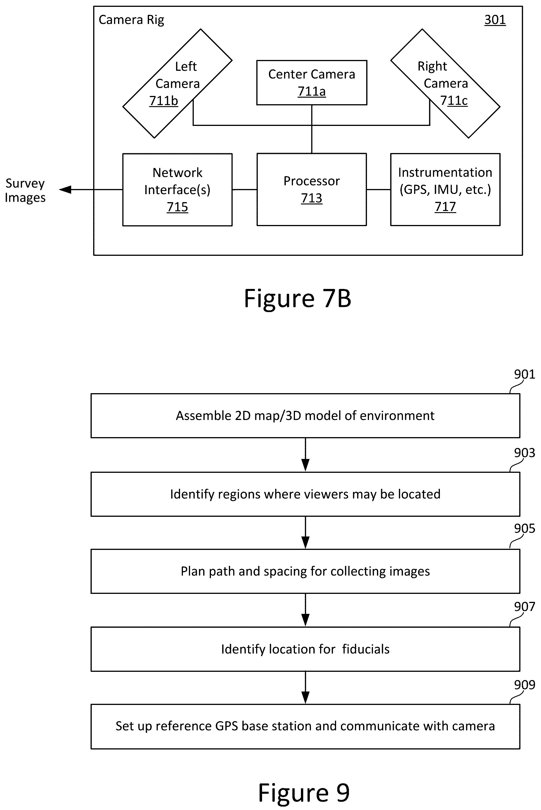 Patent US12309449 Figure 8 – Augmented reality system for viewing an event with multiple coordinate systems and automatically generated model