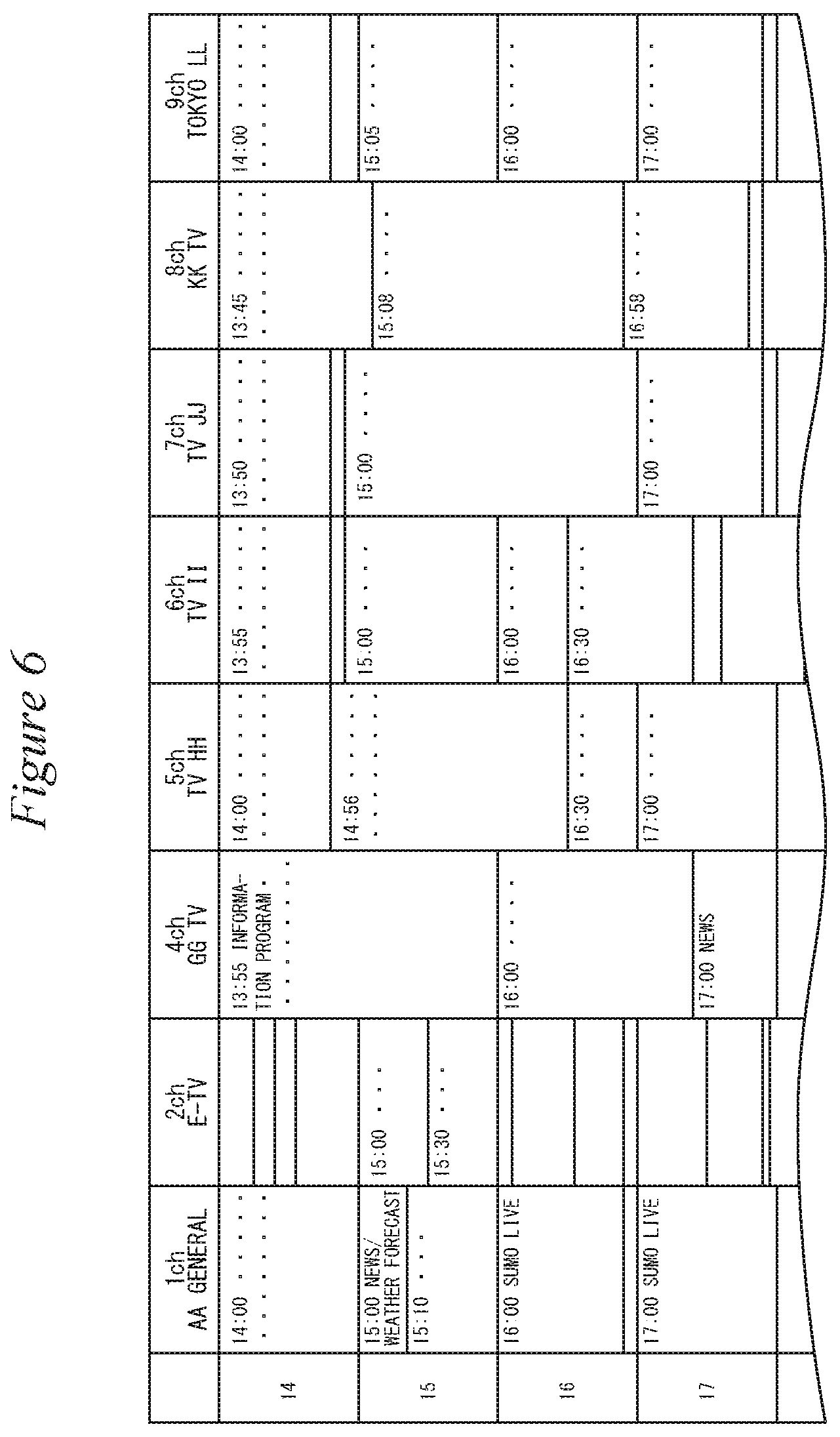 Patent US12309461 Figure 6 – Information communication terminal device, and display control method for said device