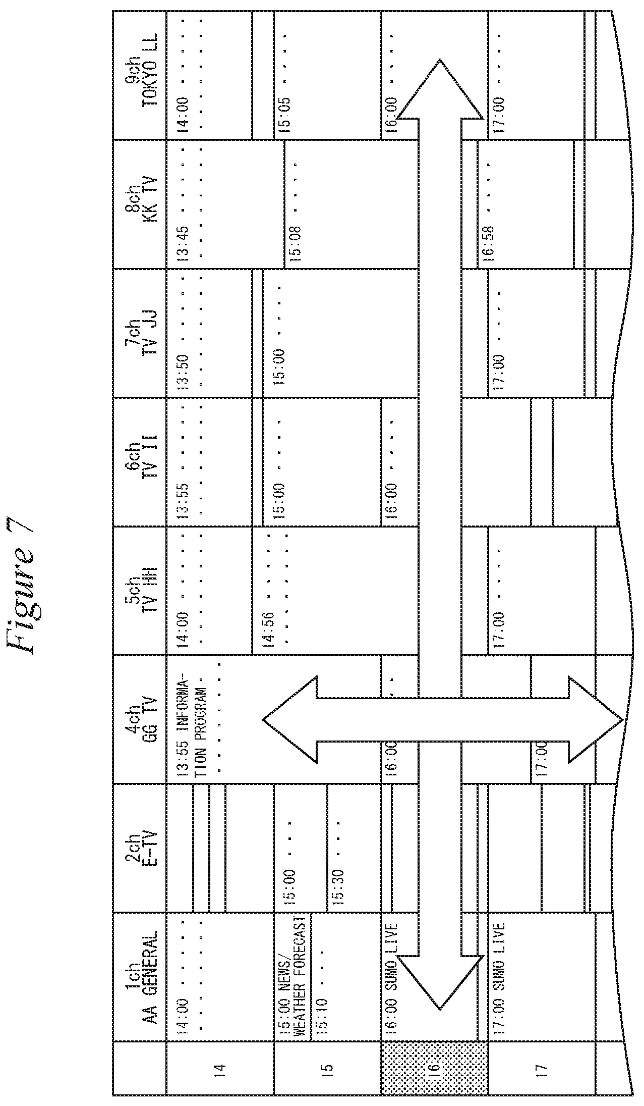 Patent US12309461 Figure 7 – Information communication terminal device, and display control method for said device