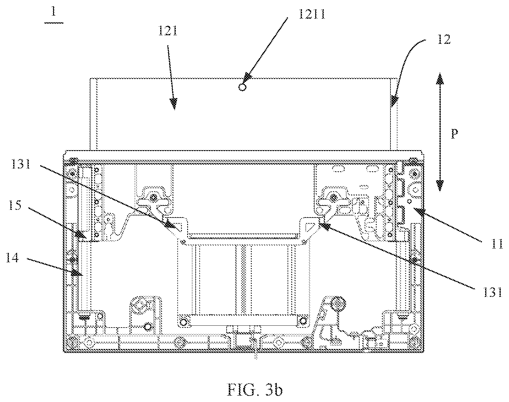Patent US12309470 Figure 3 – Camera assembly and electronic device with fastened holder for efficient movement