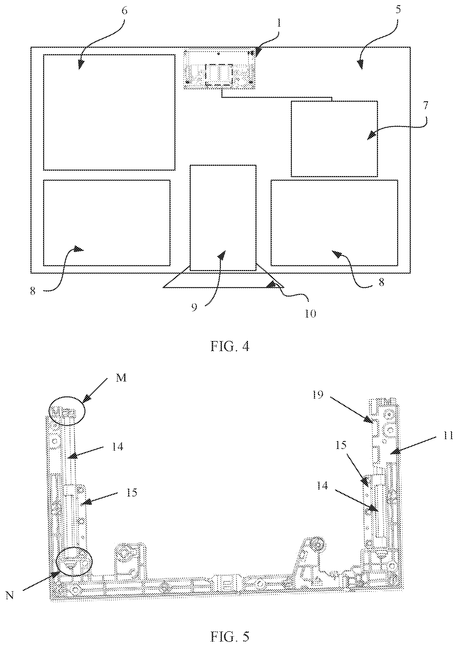 Patent US12309470 Figure 4 – Camera assembly and electronic device with fastened holder for efficient movement