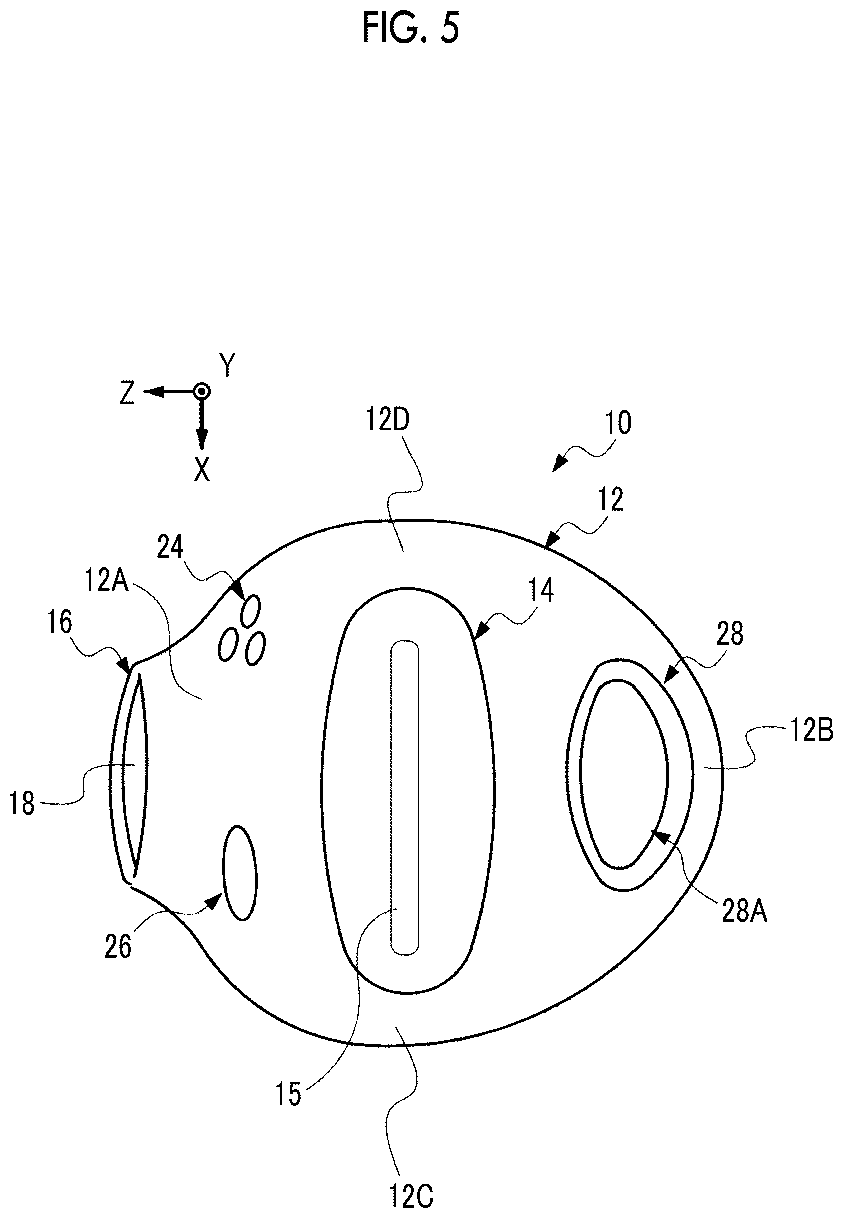 Patent US12309471 Figure 5 – Camera