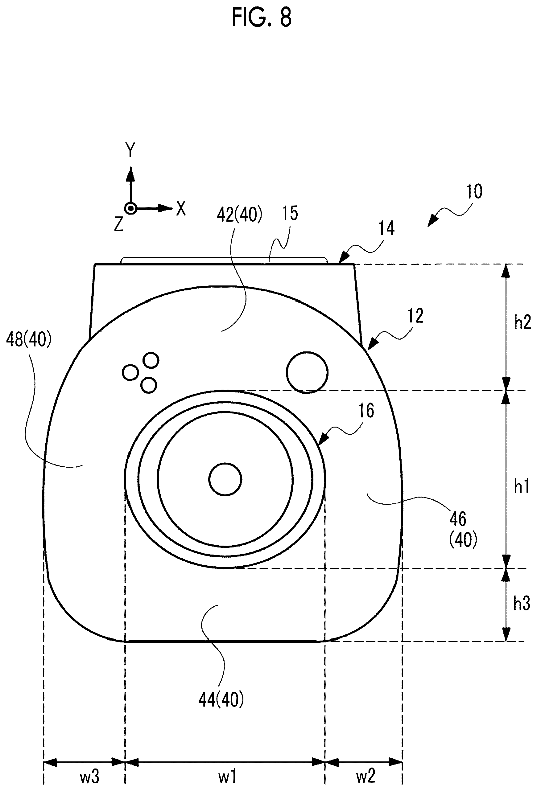 Patent US12309471 Figure 8 – Camera
