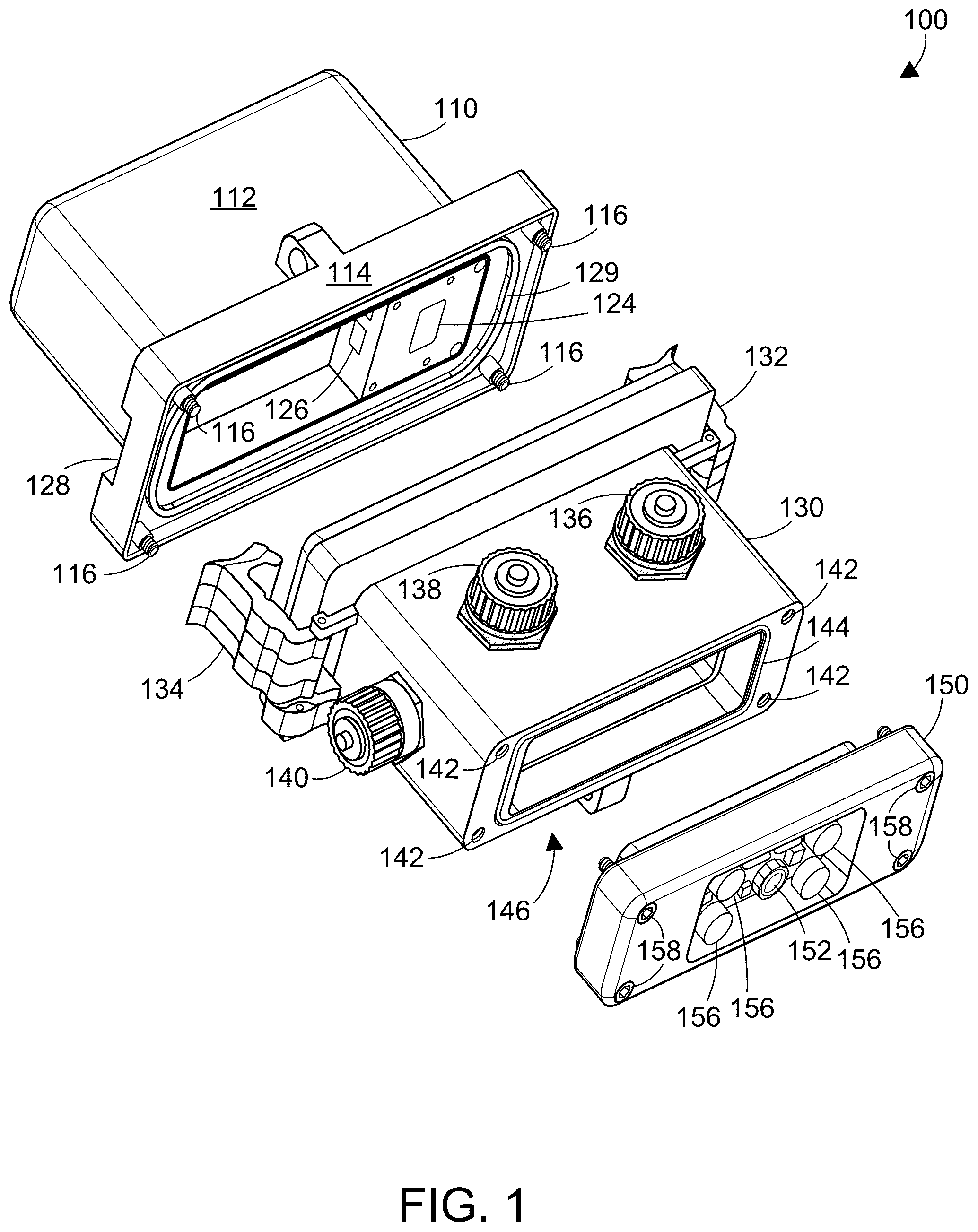 Patent US12309475 — Modular camera — Figure 1
