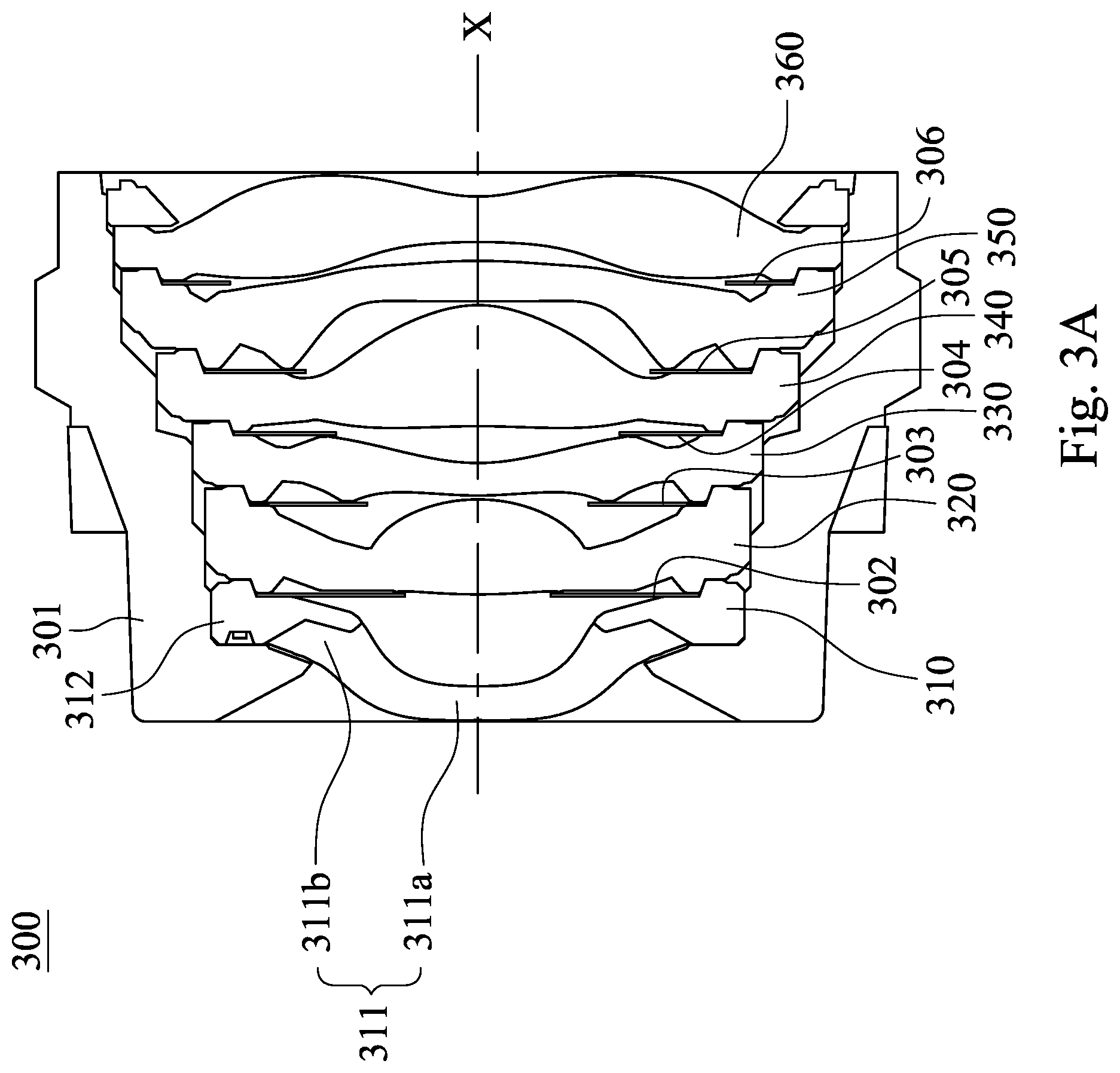 Patent US12309476 Figure 11 – Optical lens assembly and electronic device