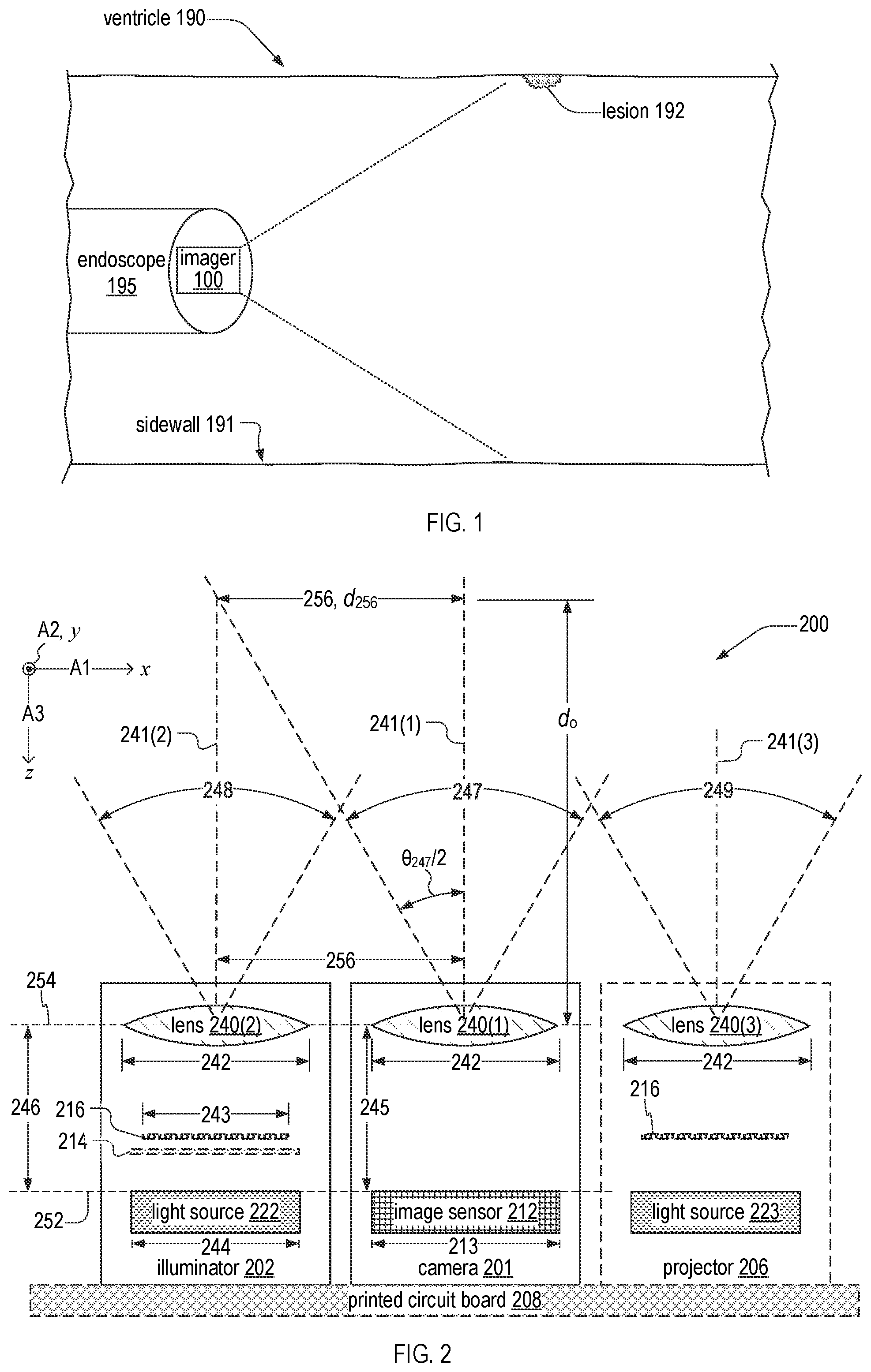 Patent US12309478 — Self-illuminating camera — Figure 1