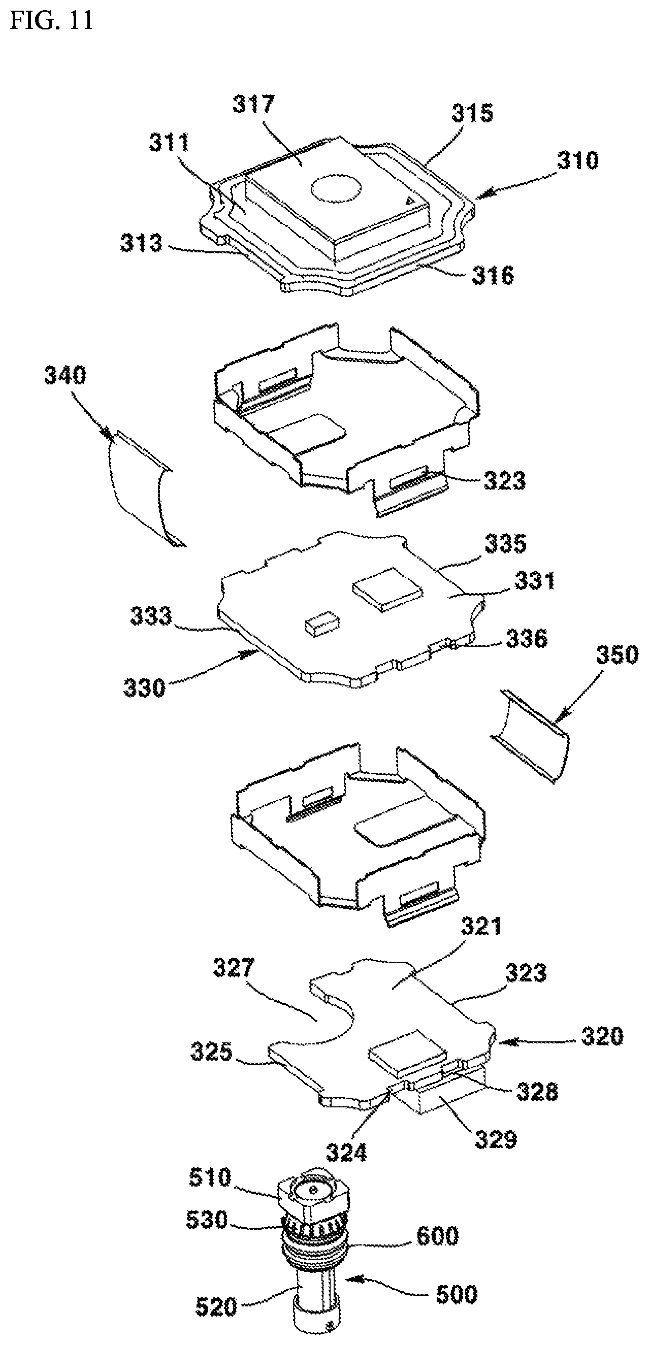 Patent US12309480 Figure 10 – Camera module
