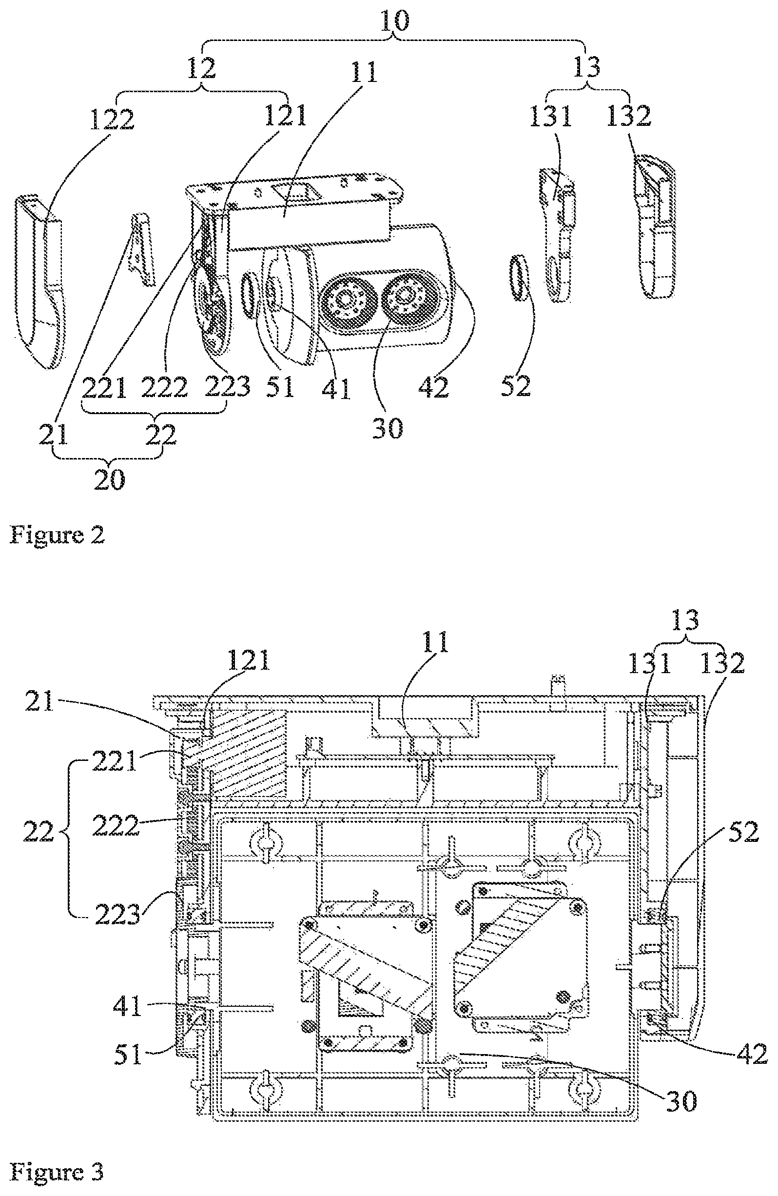 Patent US12309481 Figure 2 – Wheel image acquisition assembly, wheel positioning apparatus, and wheel positioning system