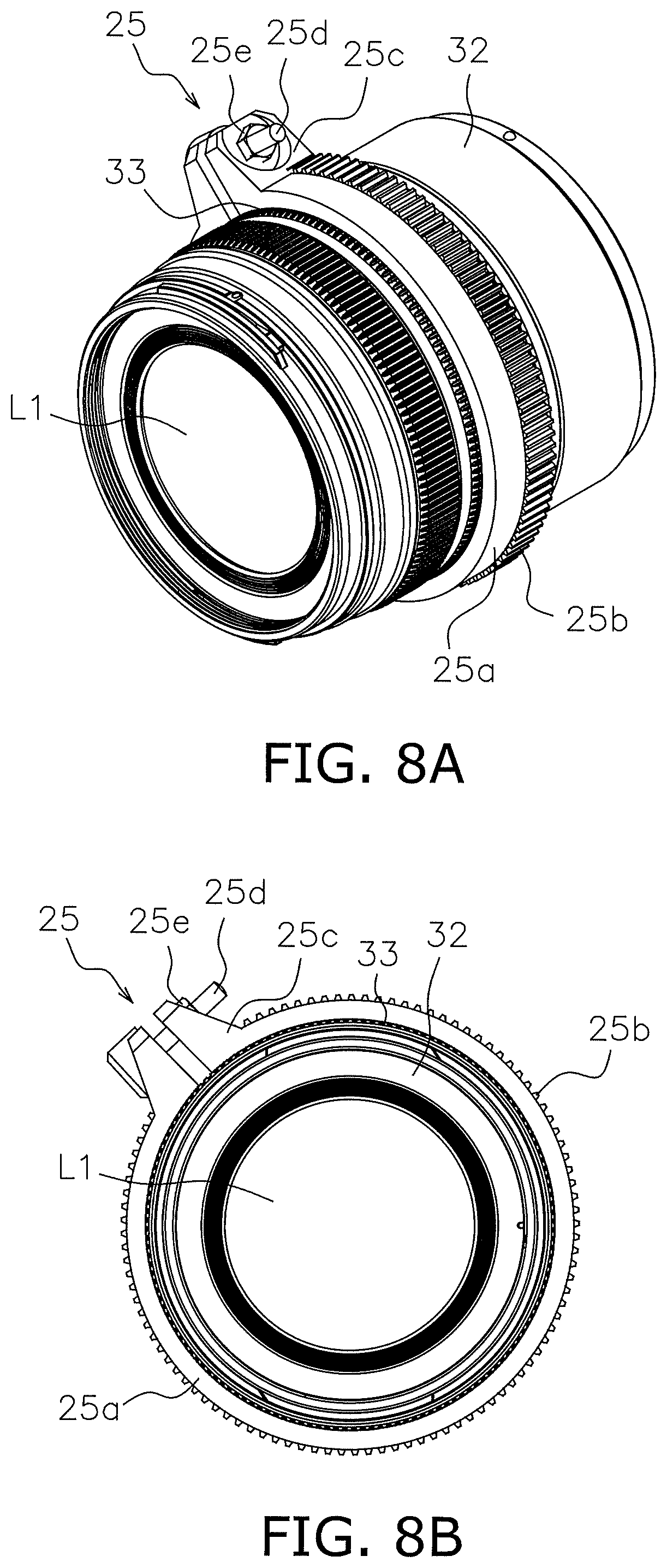 Patent US12309490 Figure 8 – Camera system, camera body