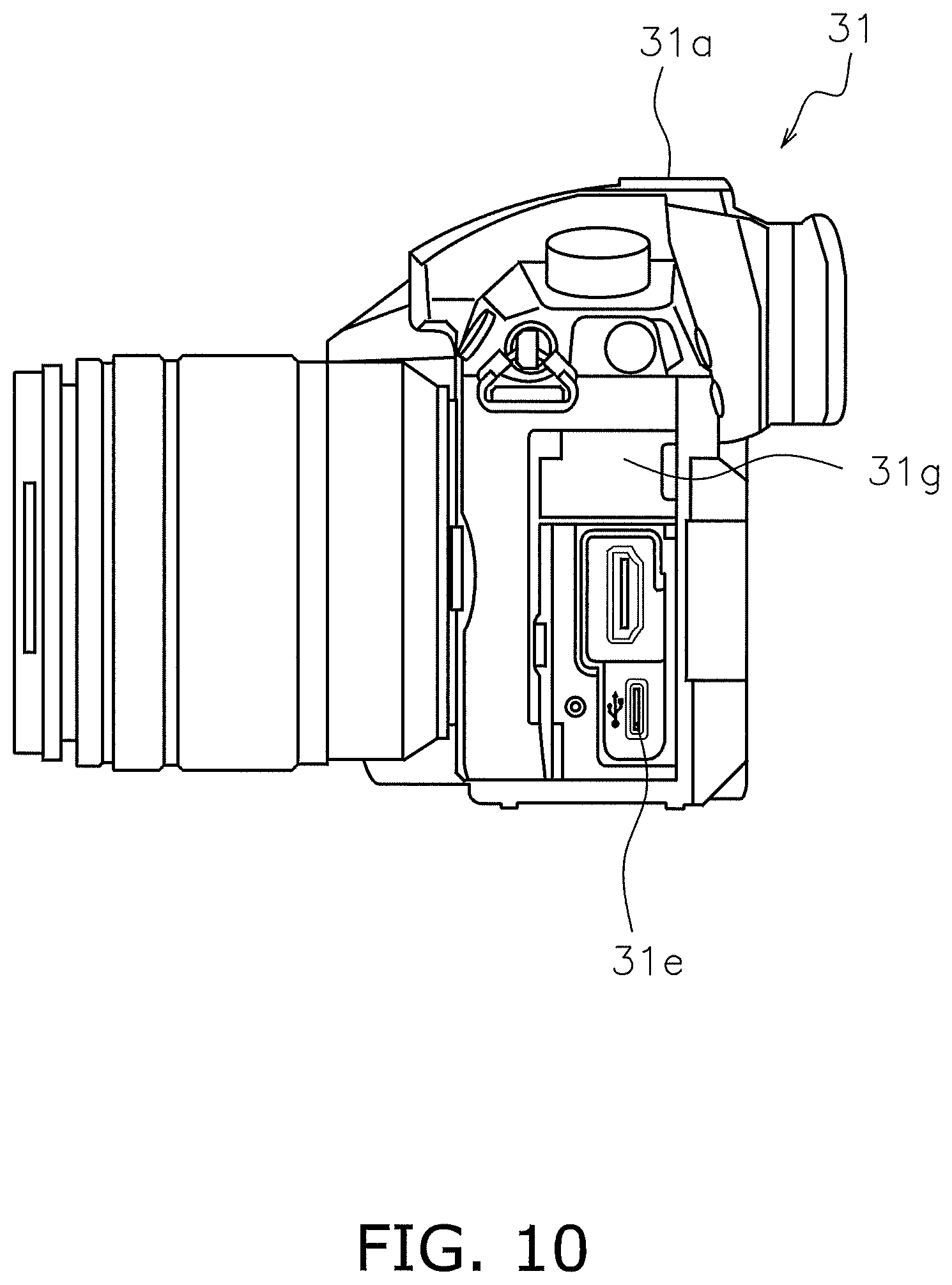 Patent US12309490 Figure 10 – Camera system, camera body