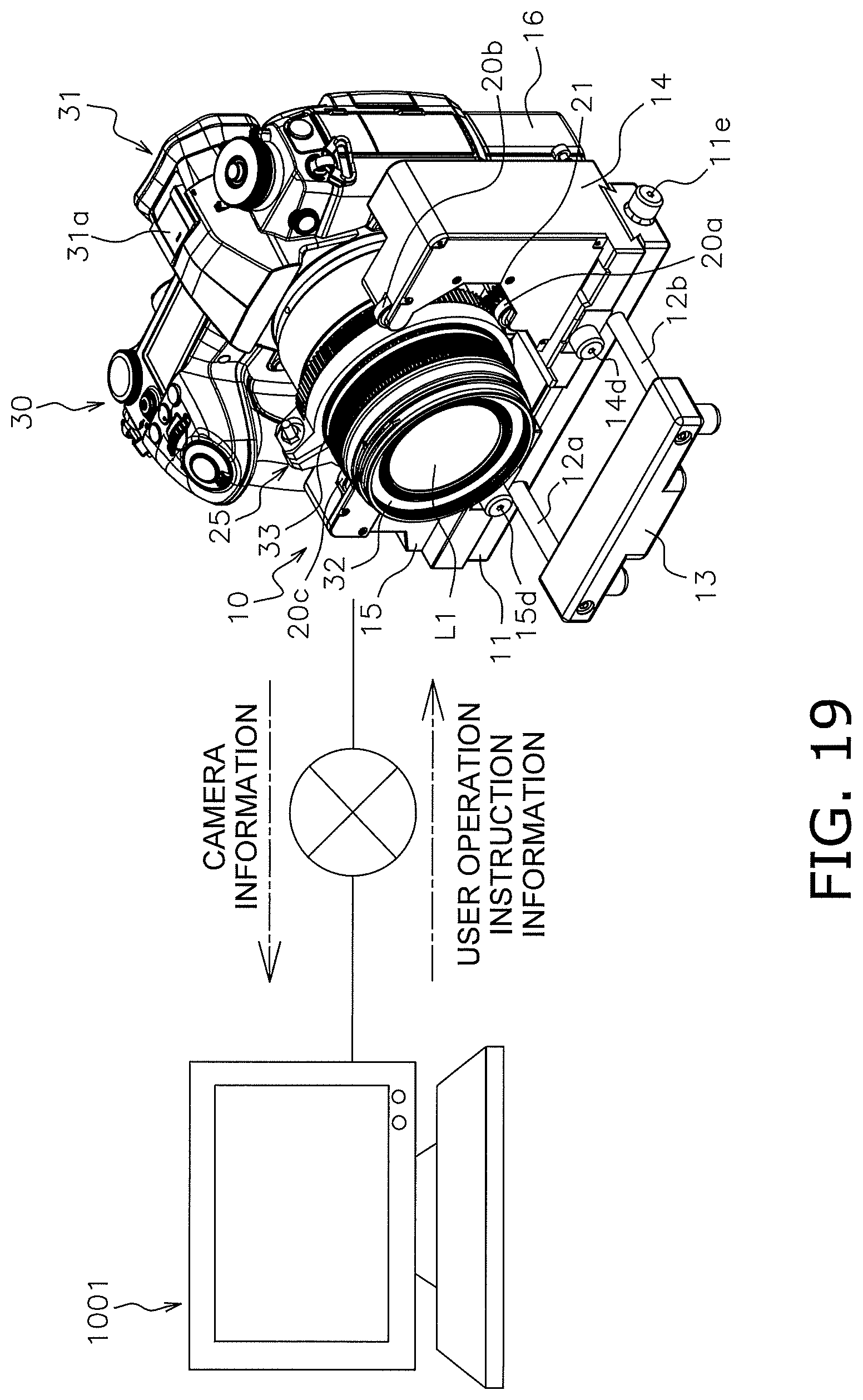 Patent US12309490 Figure 19 – Camera system, camera body