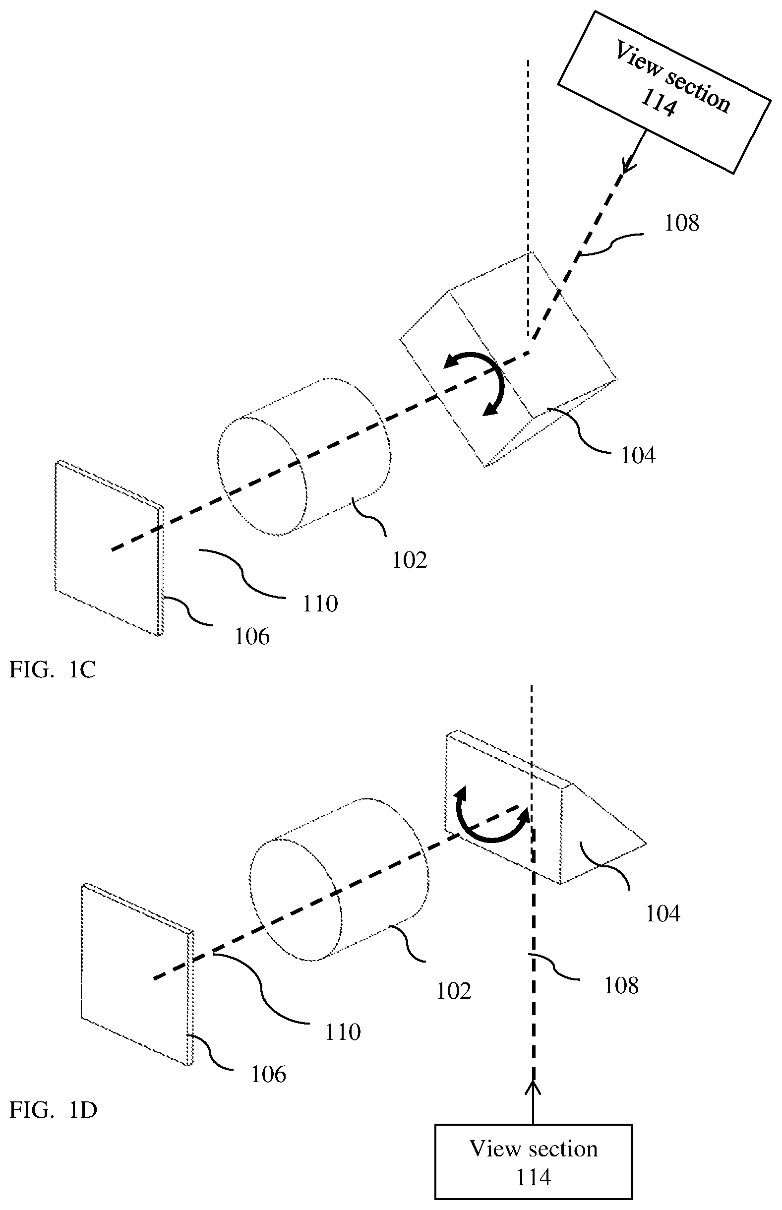 Patent US12309496 Figure 2 – Camera with panoramic scanning range