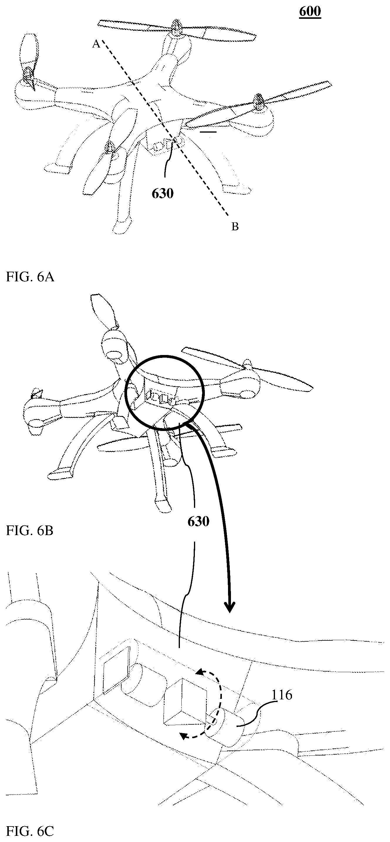 Patent US12309496 Figure 8 – Camera with panoramic scanning range