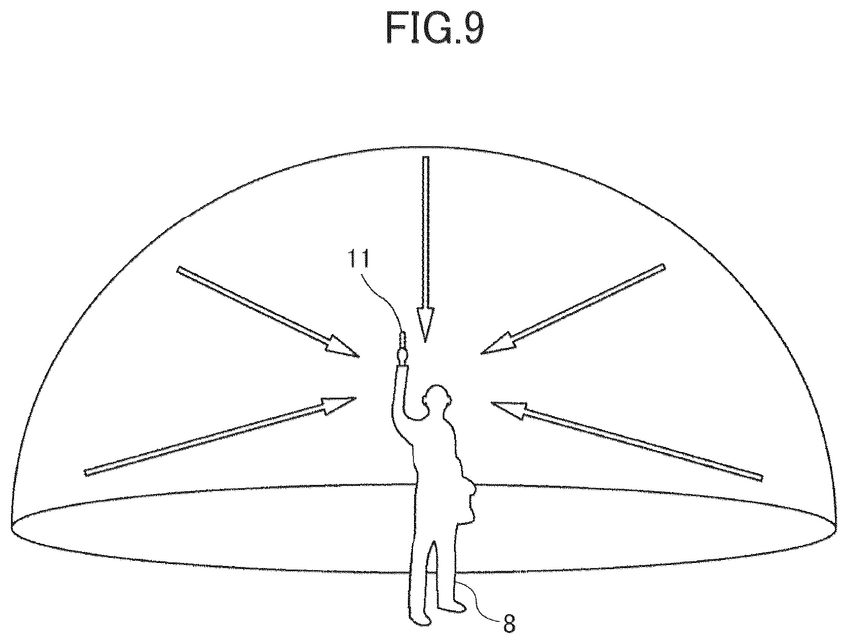 Patent US12309497 Figure 9 – Service system, information processing apparatus, and service providing method
