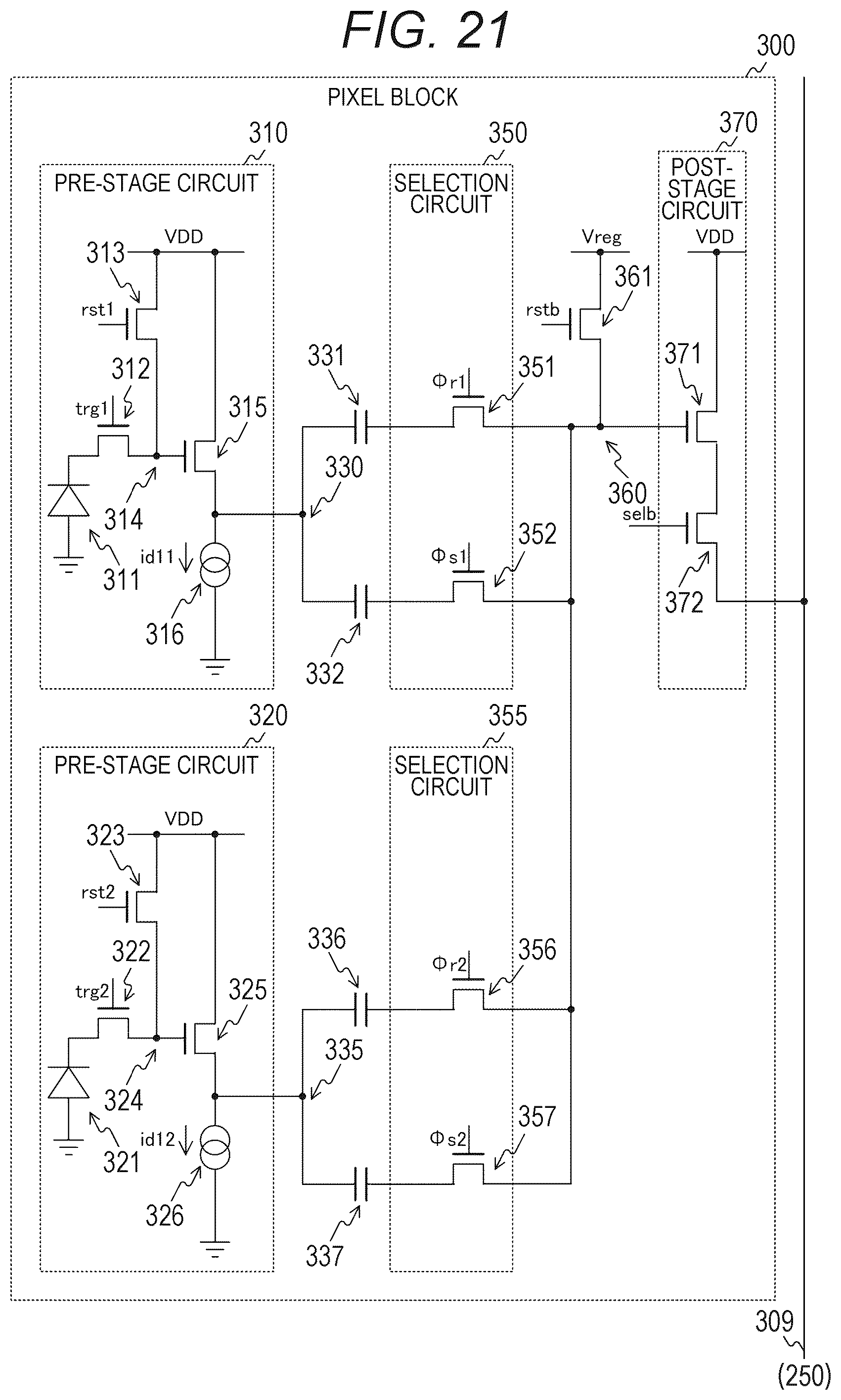 Patent US12309513 Figure 20 – Solid-state imaging element and imaging device