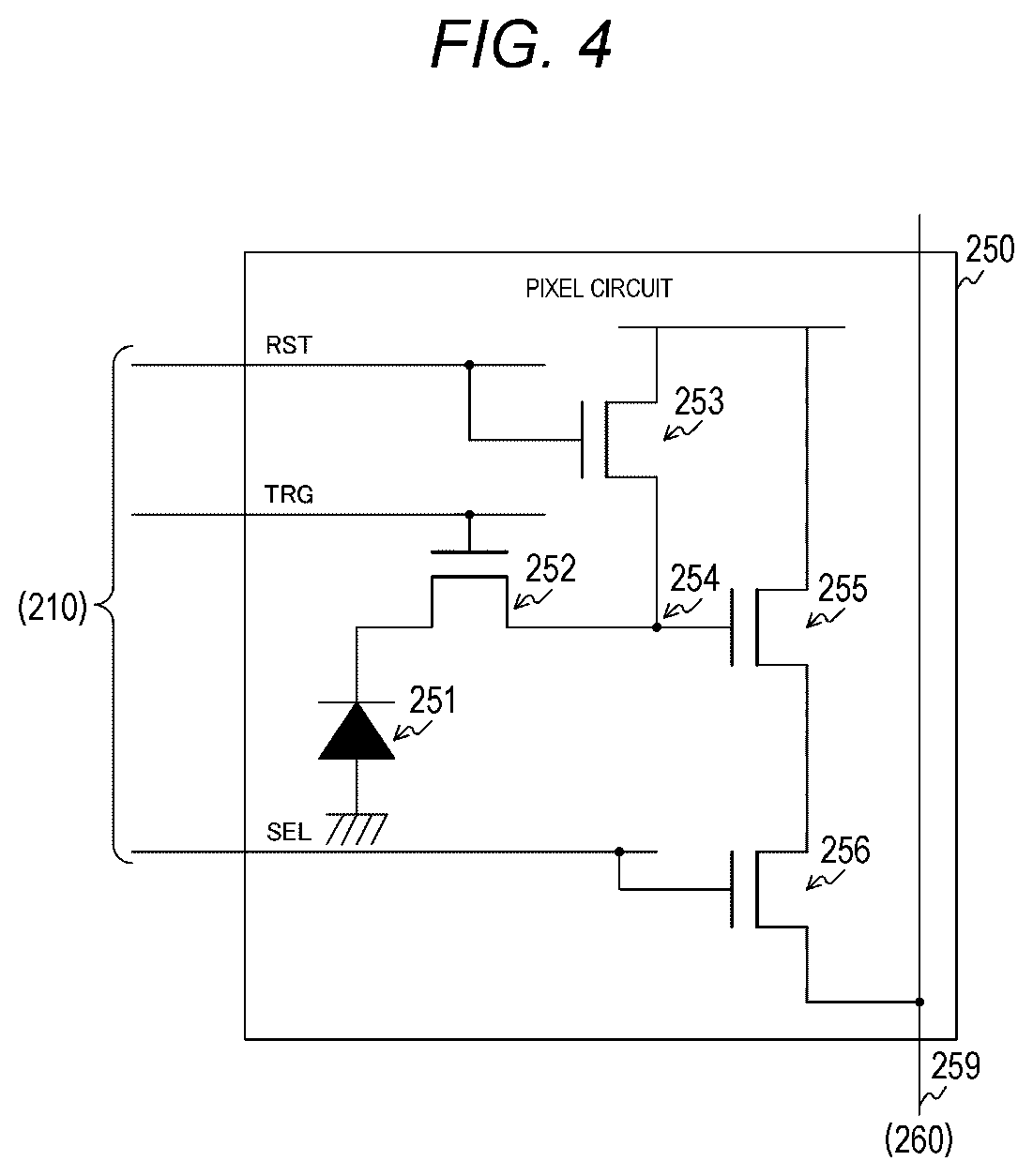 Patent US12309518 Figure 4 – Solid-state imaging element