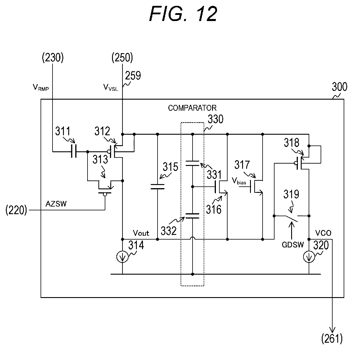 Patent US12309518 Figure 12 – Solid-state imaging element