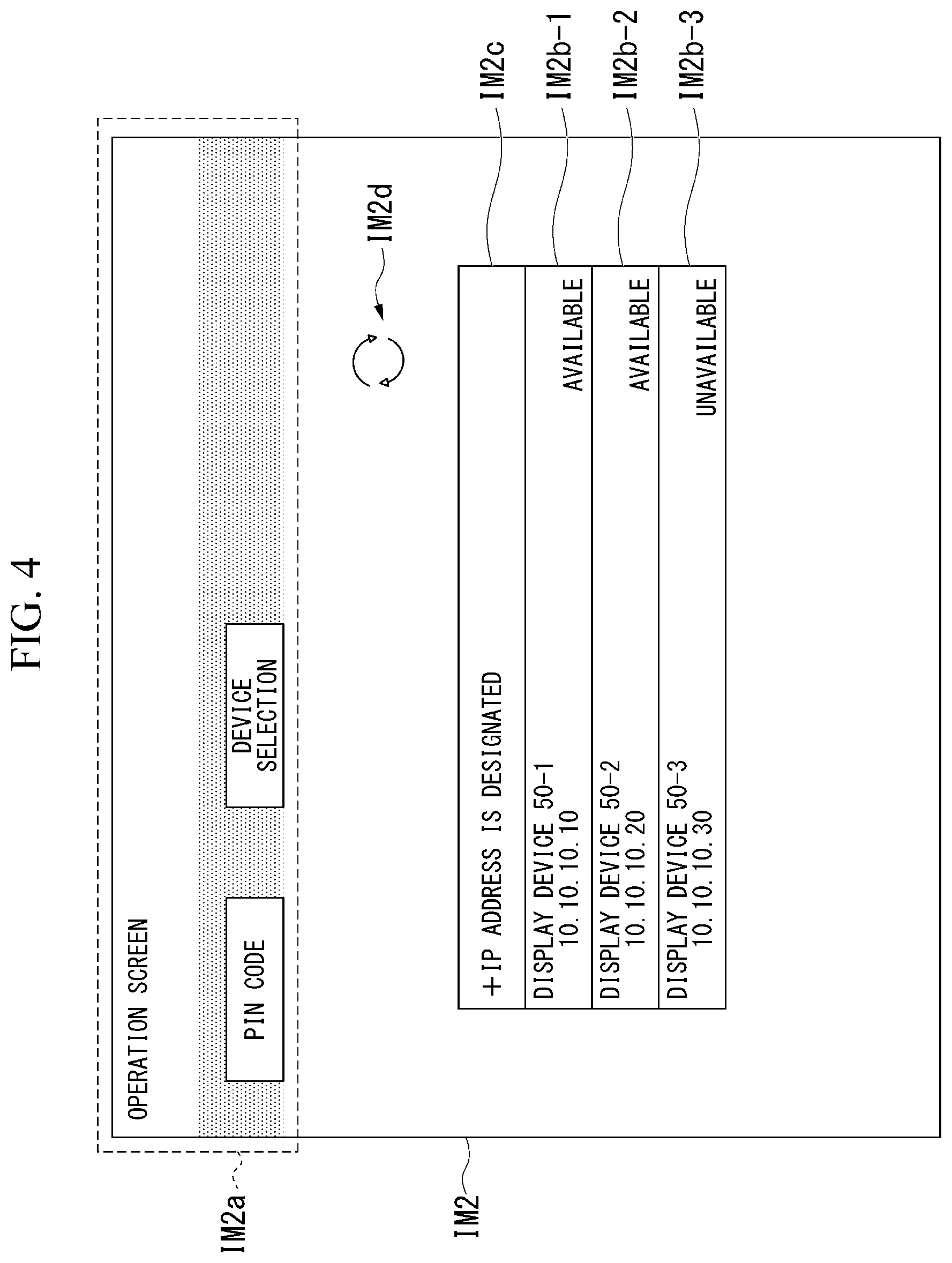 Patent US12309527 Figure 4 – Terminal device presentation system, terminal device, connection control method, and program
