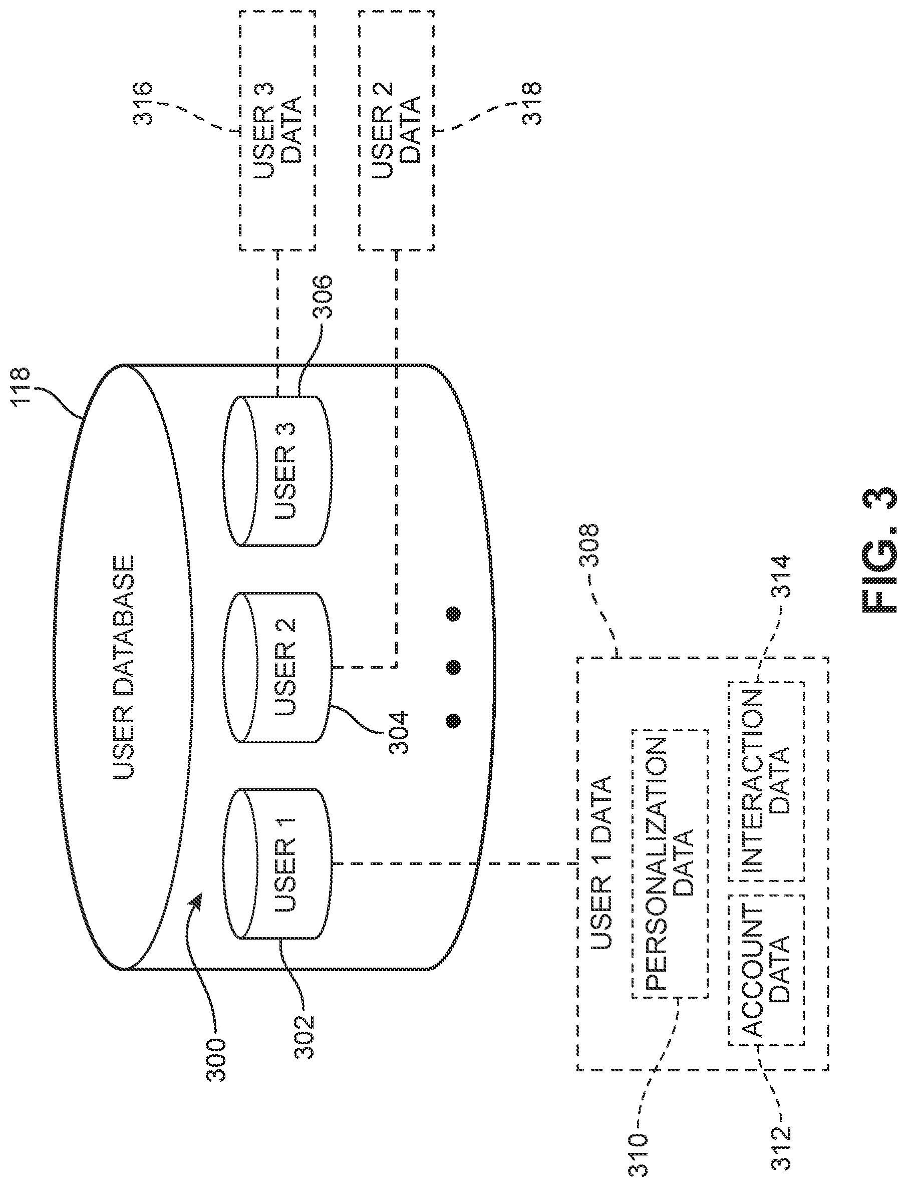 Patent US12309529 Figure 3 – System and method for an interactive digitally rendered avatar of a subject person