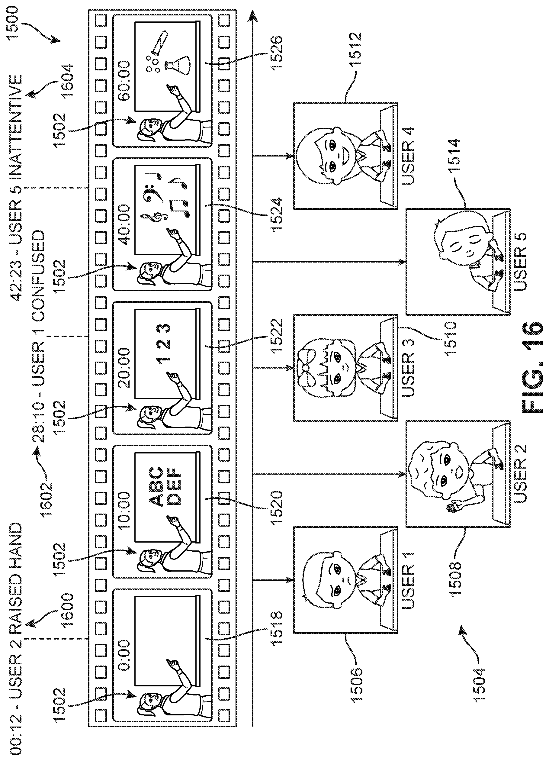 Patent US12309529 Figure 16 – System and method for an interactive digitally rendered avatar of a subject person