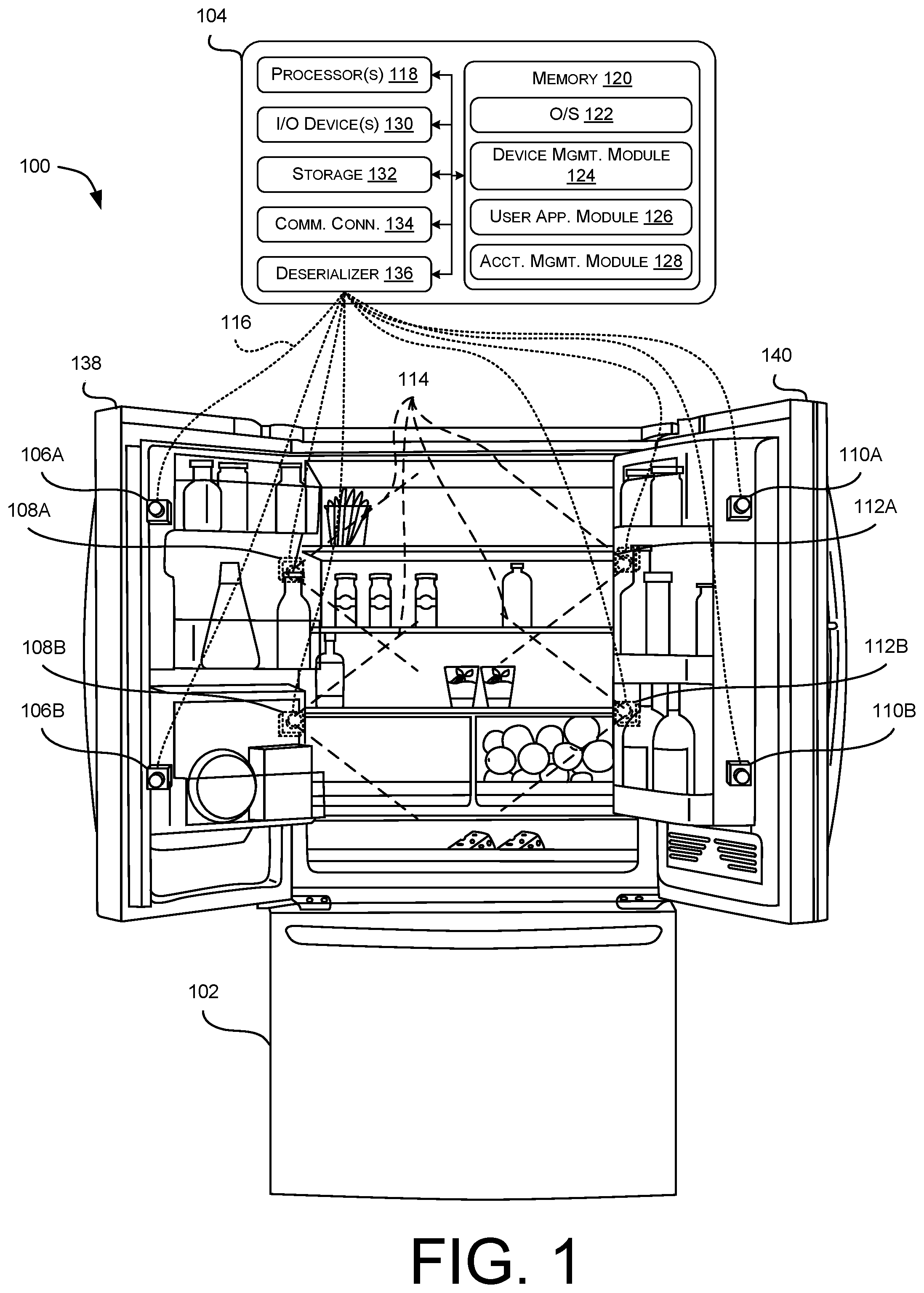 Patent US12309532 Figure 1 – Ultra-high resolution concurrent camera stream systems