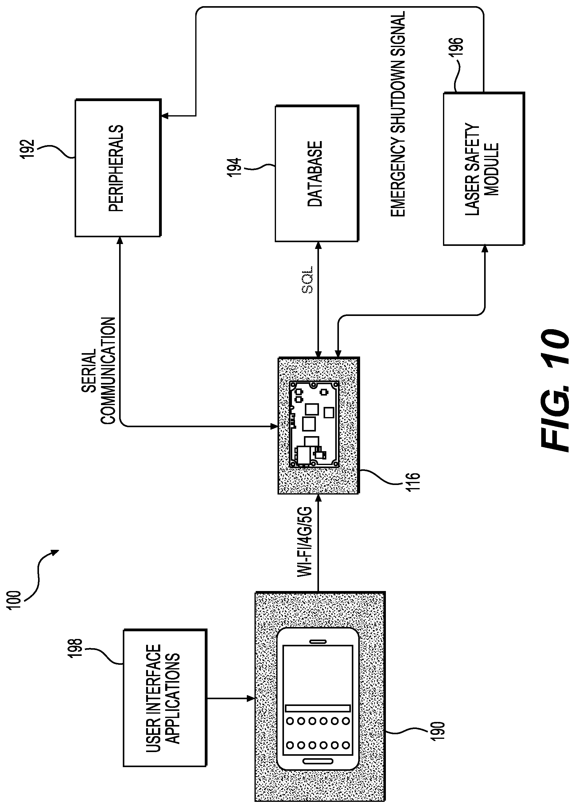 Patent US12309535 Figure 10 – Projection device for displaying construction plans