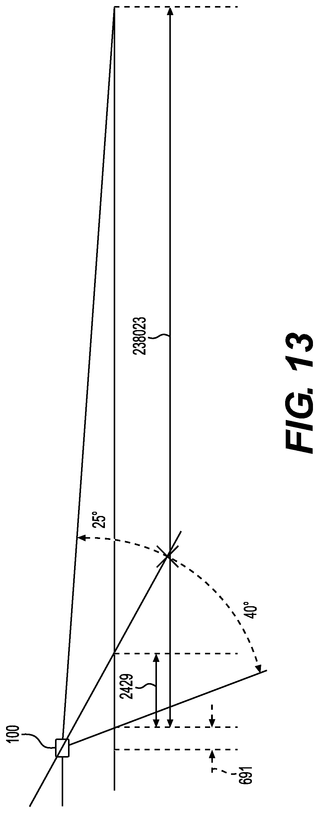 Patent US12309535 Figure 13 – Projection device for displaying construction plans