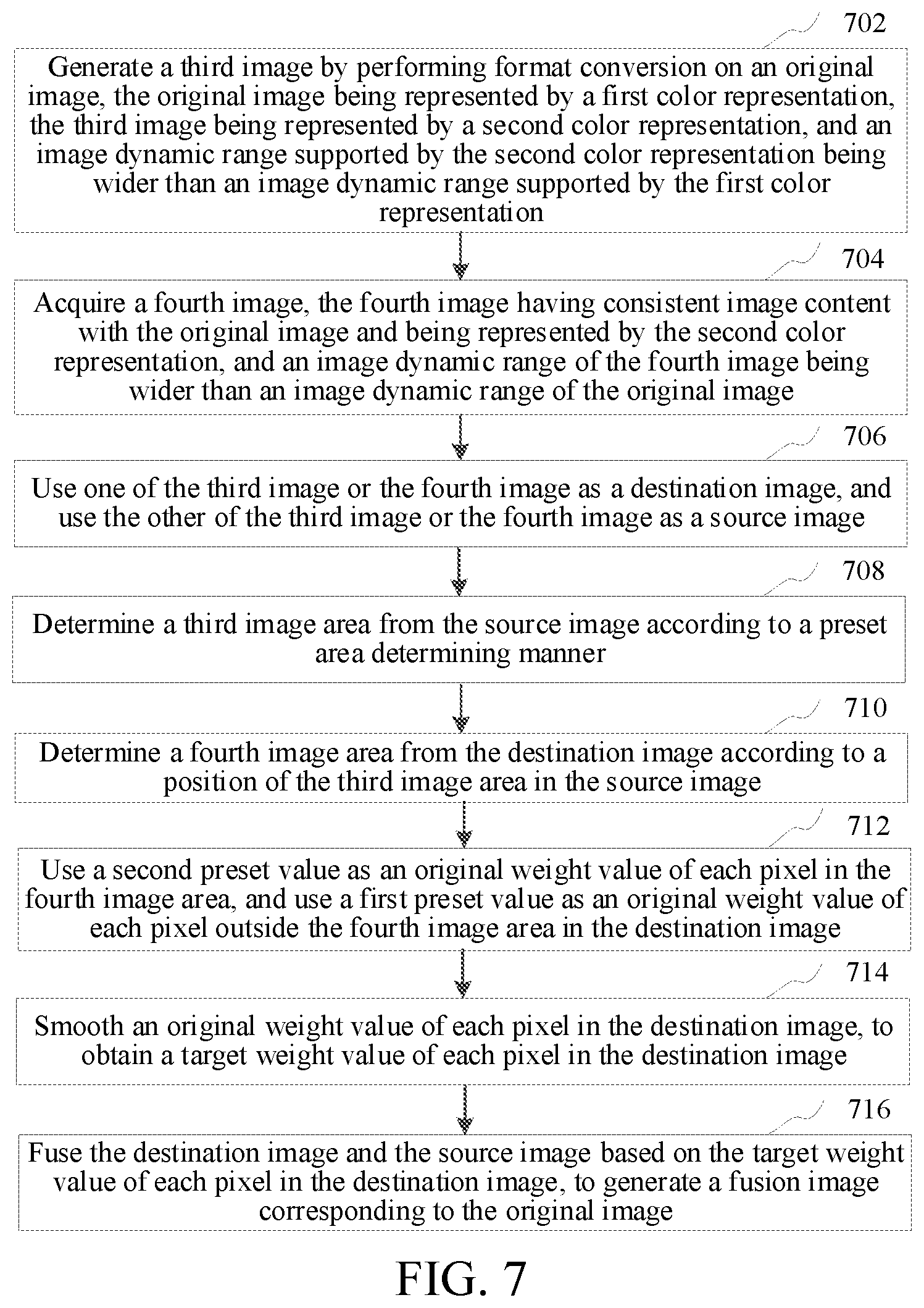 Patent US12309536 Figure 5 – Image processing method and apparatus, computer device, and storage medium