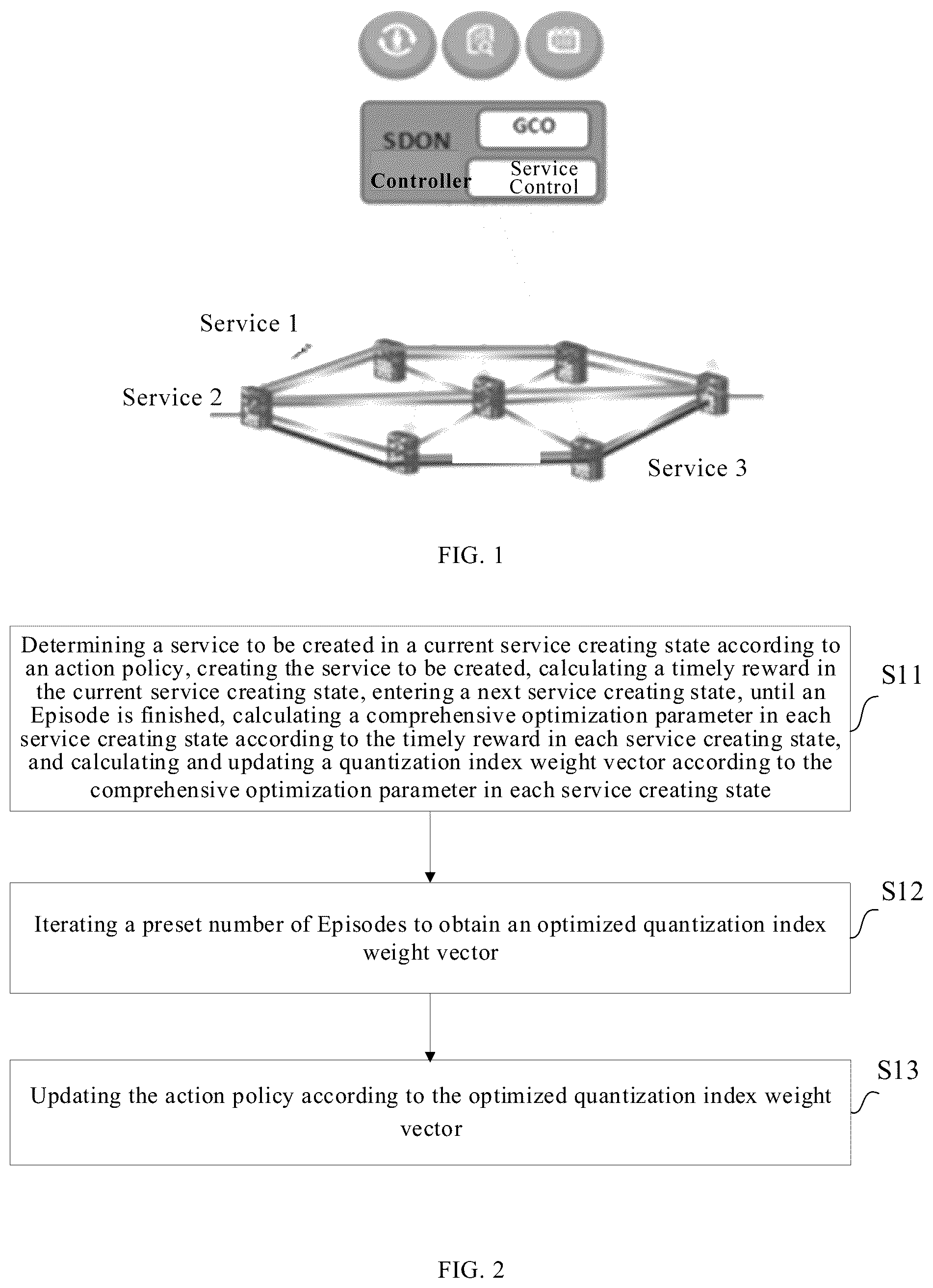 Patent US12309538 — Method and apparatus for optimizing OTN network resources, computer device and storage medium — Figure 1