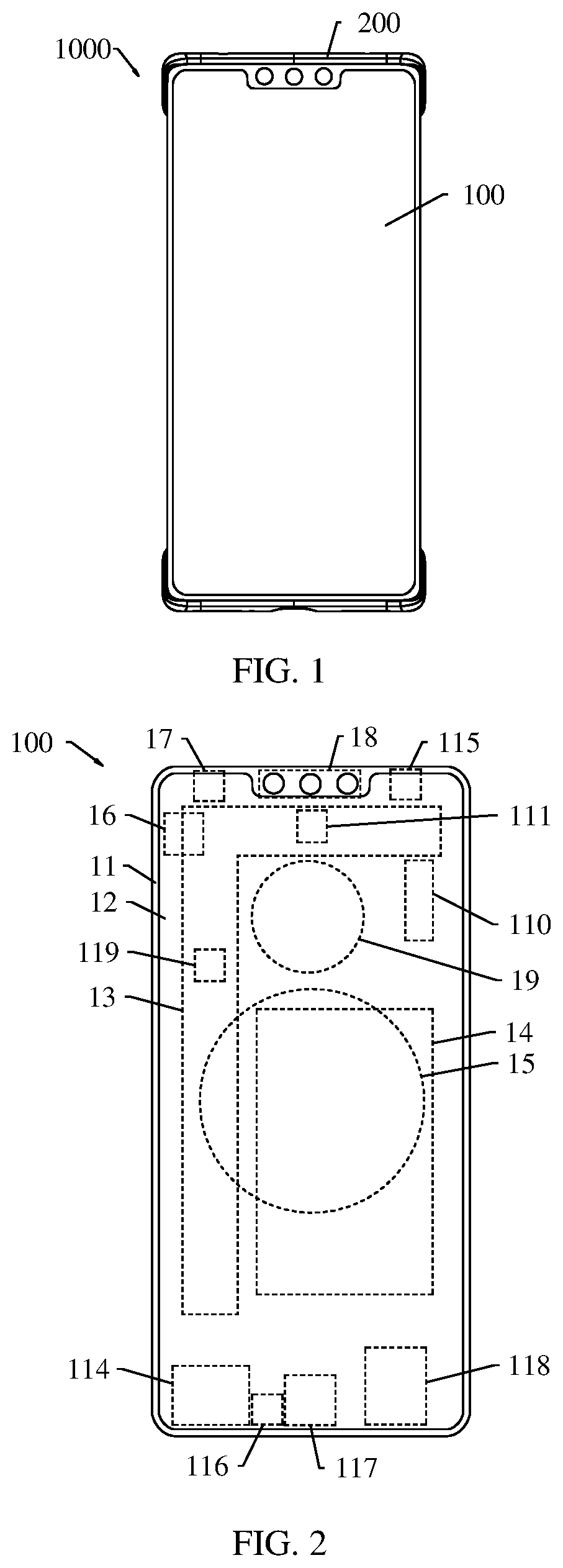 Patent US12309539 — Terminal protective case and audio playback system — Figure 1