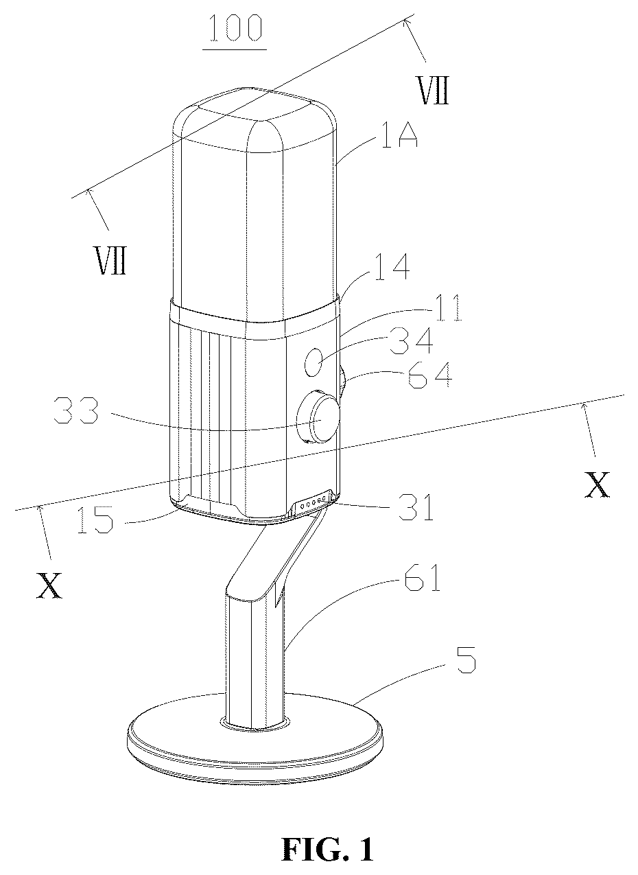 Patent US12309540 Figure 1 – Microphone