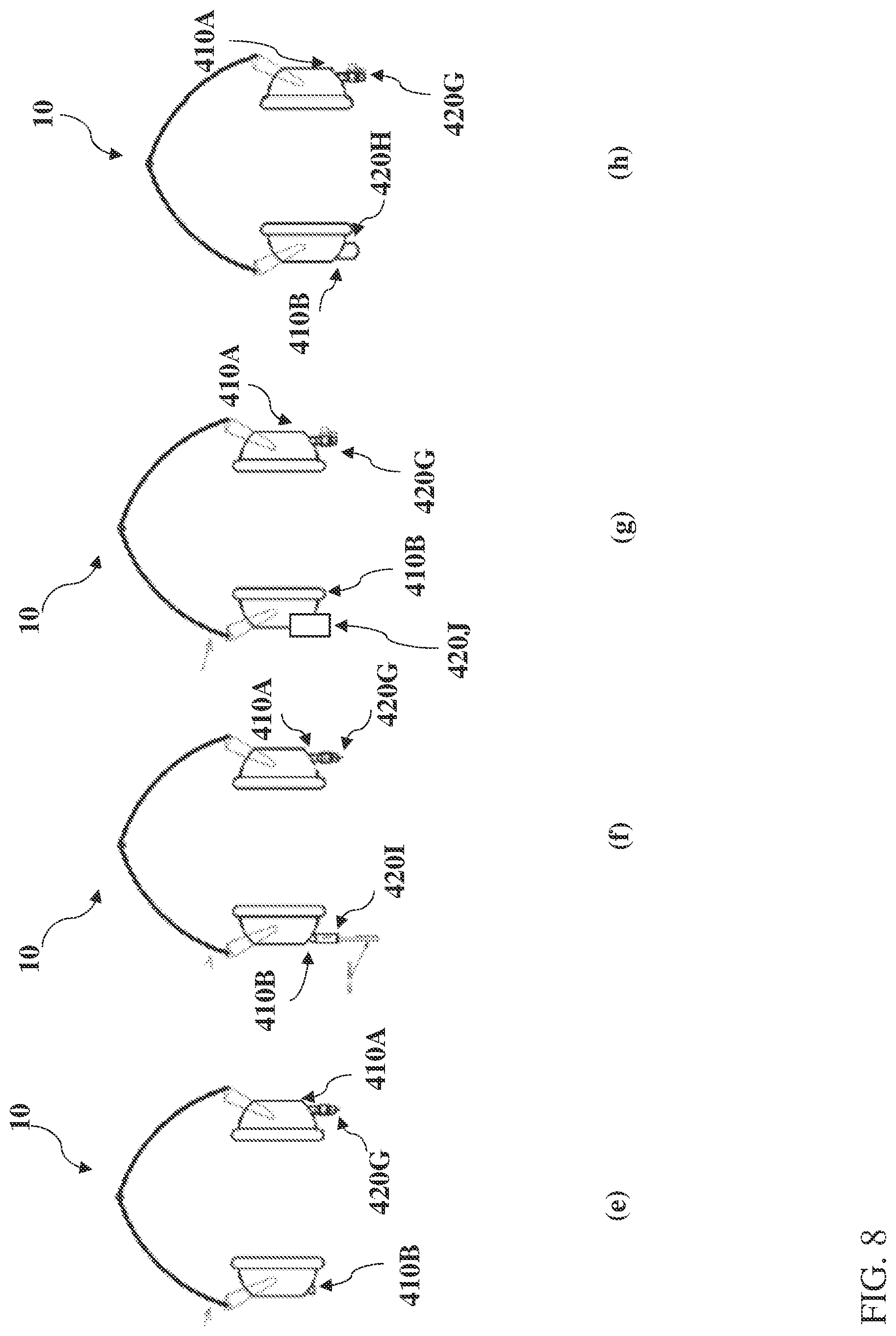 Patent US12309543 Figure 8 – Wearable audio device with control platform
