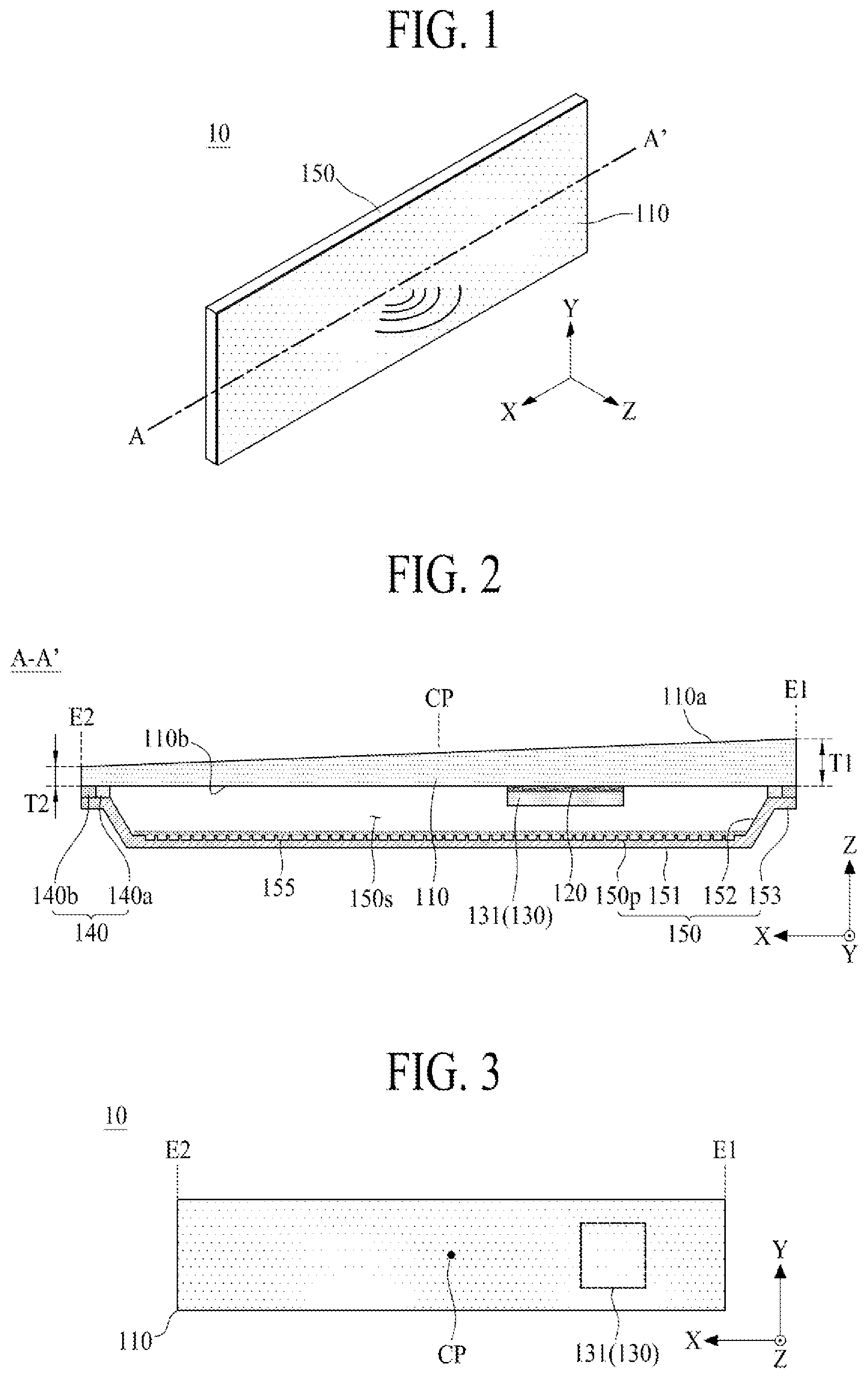Patent US12309544 — Sound apparatus and sound system including the same — Figure 1