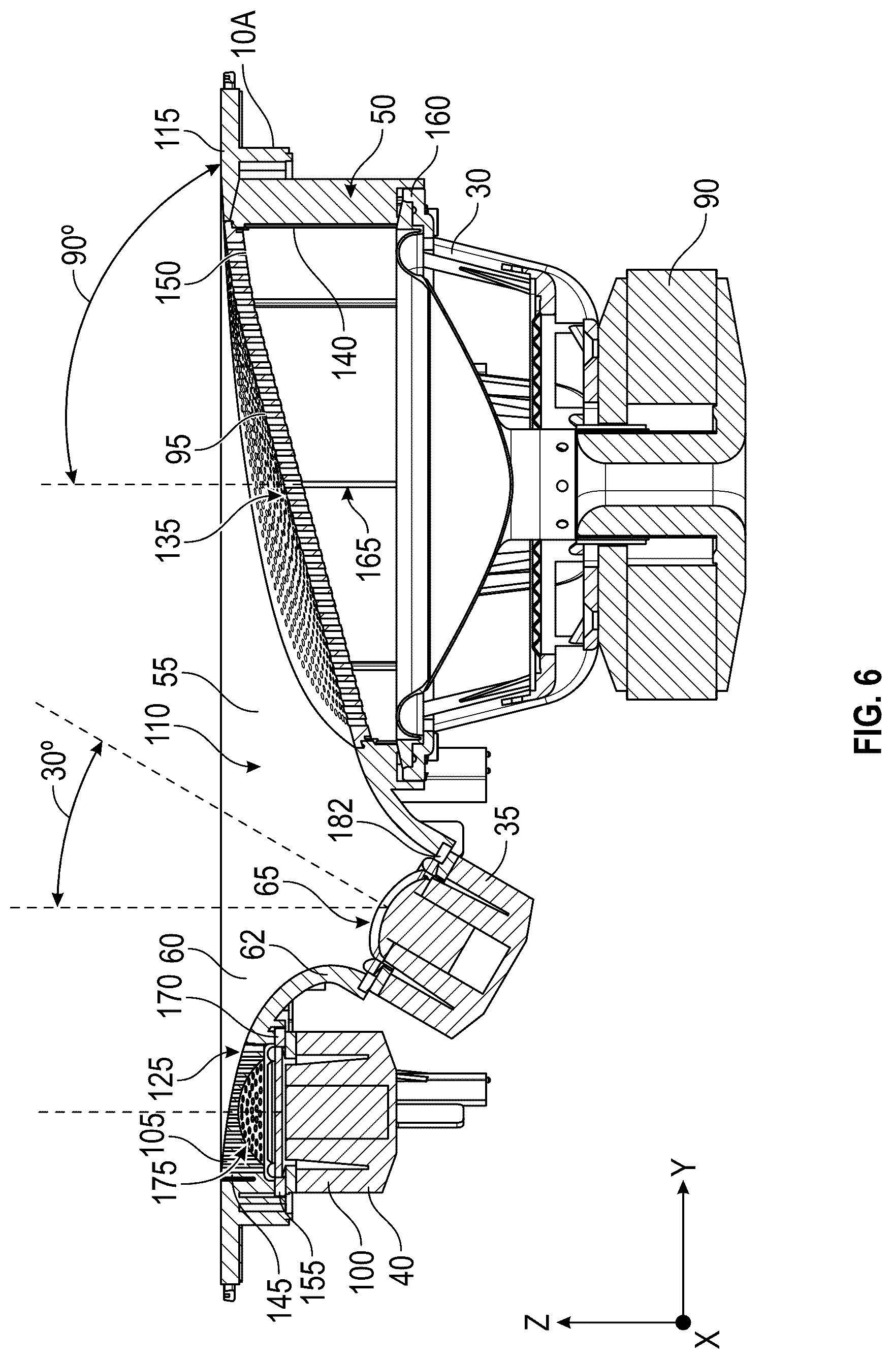 Patent US12309546 Figure 5 – Directivity pattern control waveguide for a speaker, and speaker including a directivity pattern control waveguide
