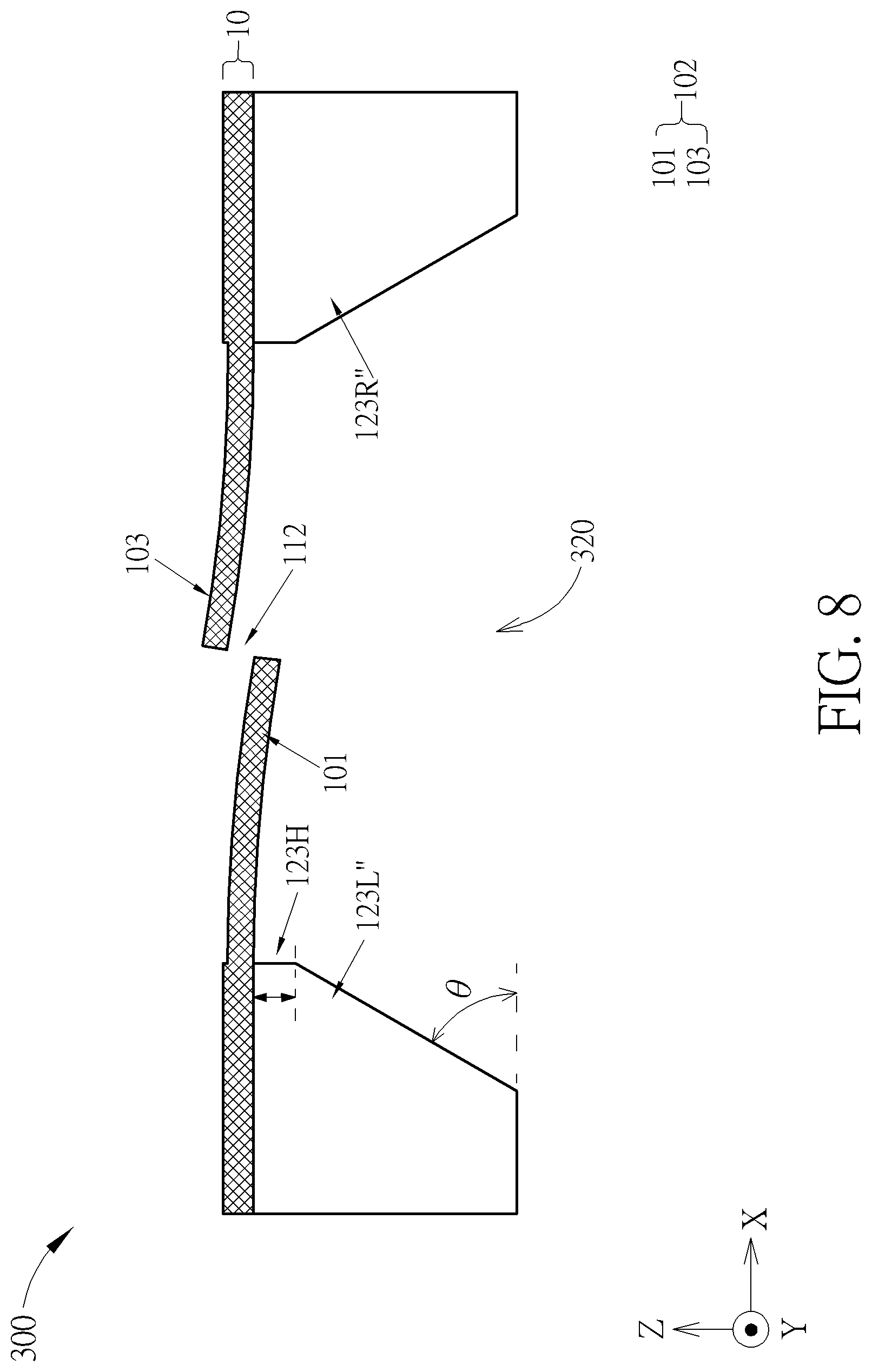 Patent US12309548 Figure 8 – Air-pulse generating device with efficient propagation