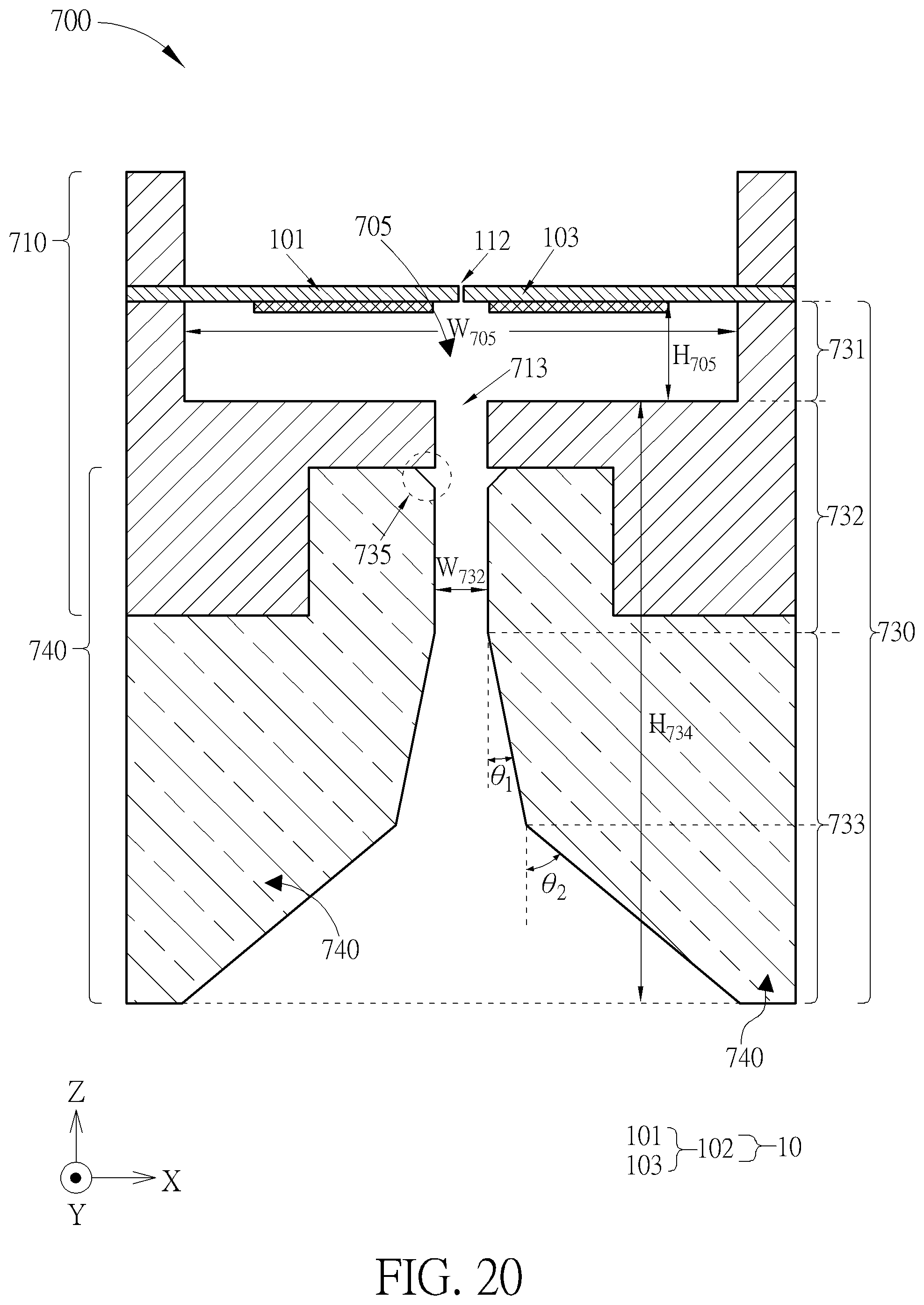Patent US12309548 Figure 20 – Air-pulse generating device with efficient propagation