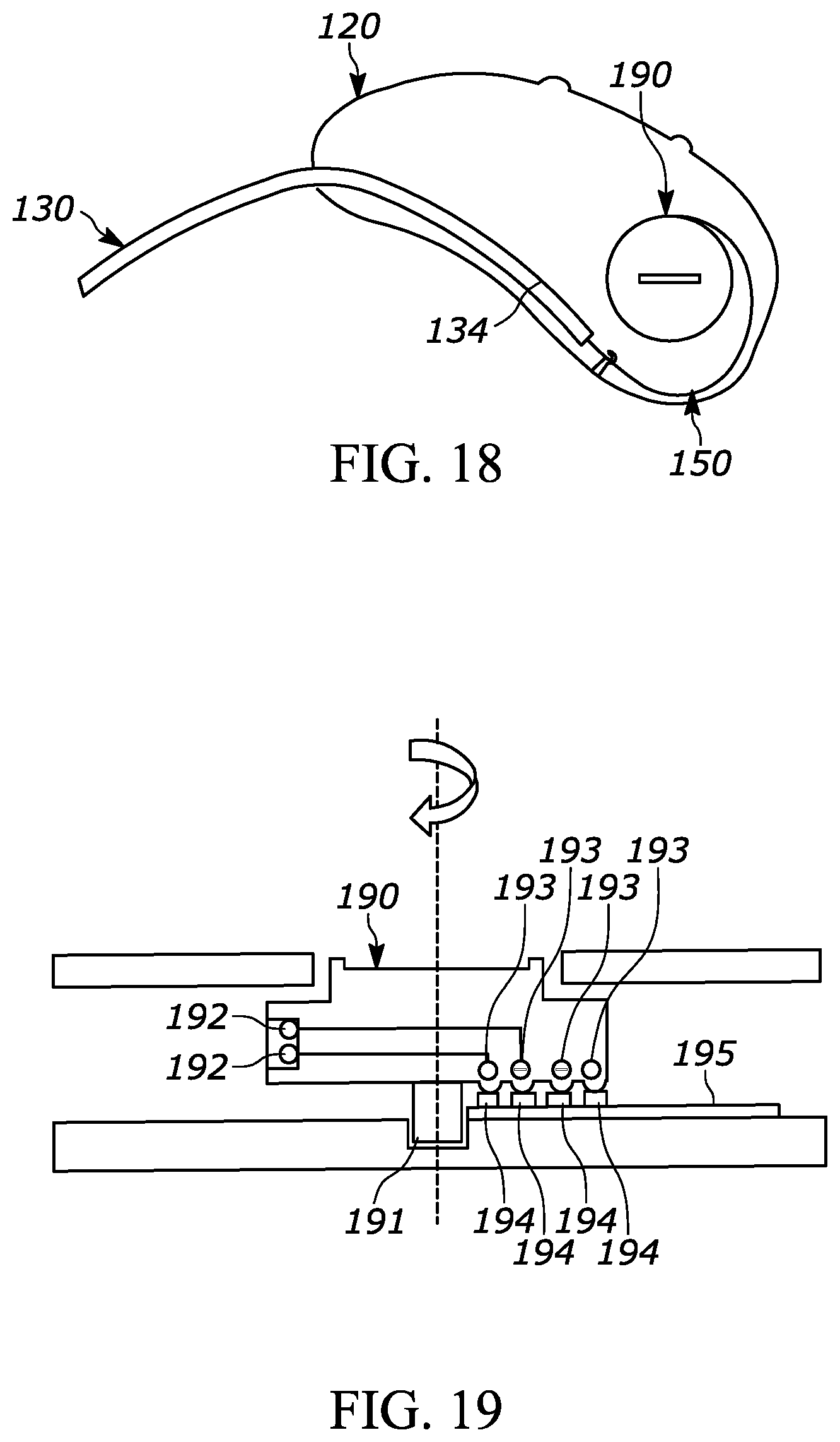 Patent US12309553 Figure 6 – In-ear hearing device with cable assembly
