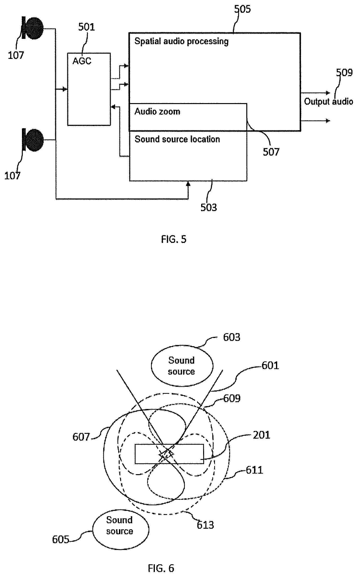 Patent US12309558 Figure 3 – Apparatus, method and computer program for enabling audio zooming
