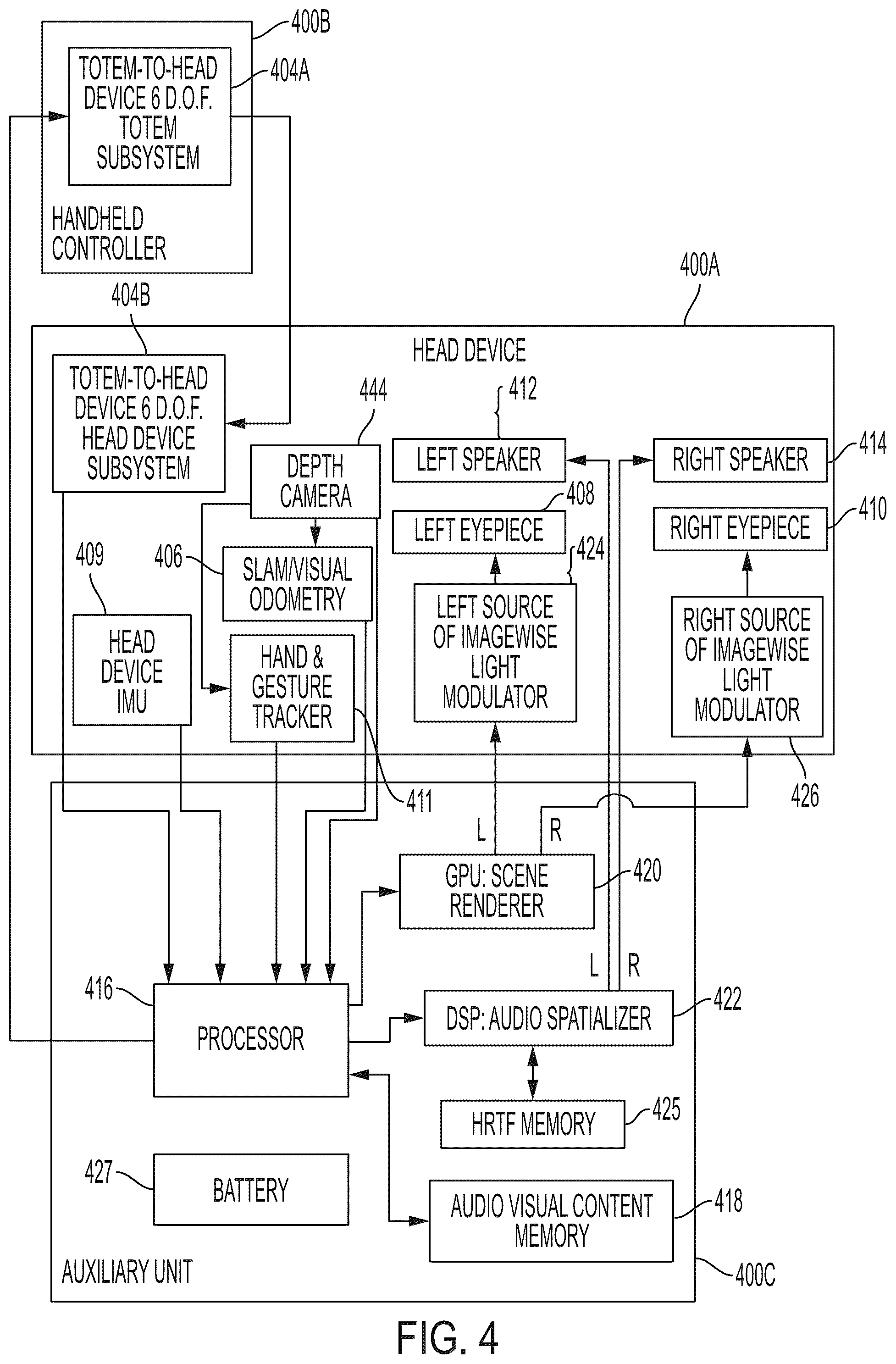 Patent US12309577 Figure 8 – Environment acoustics persistence