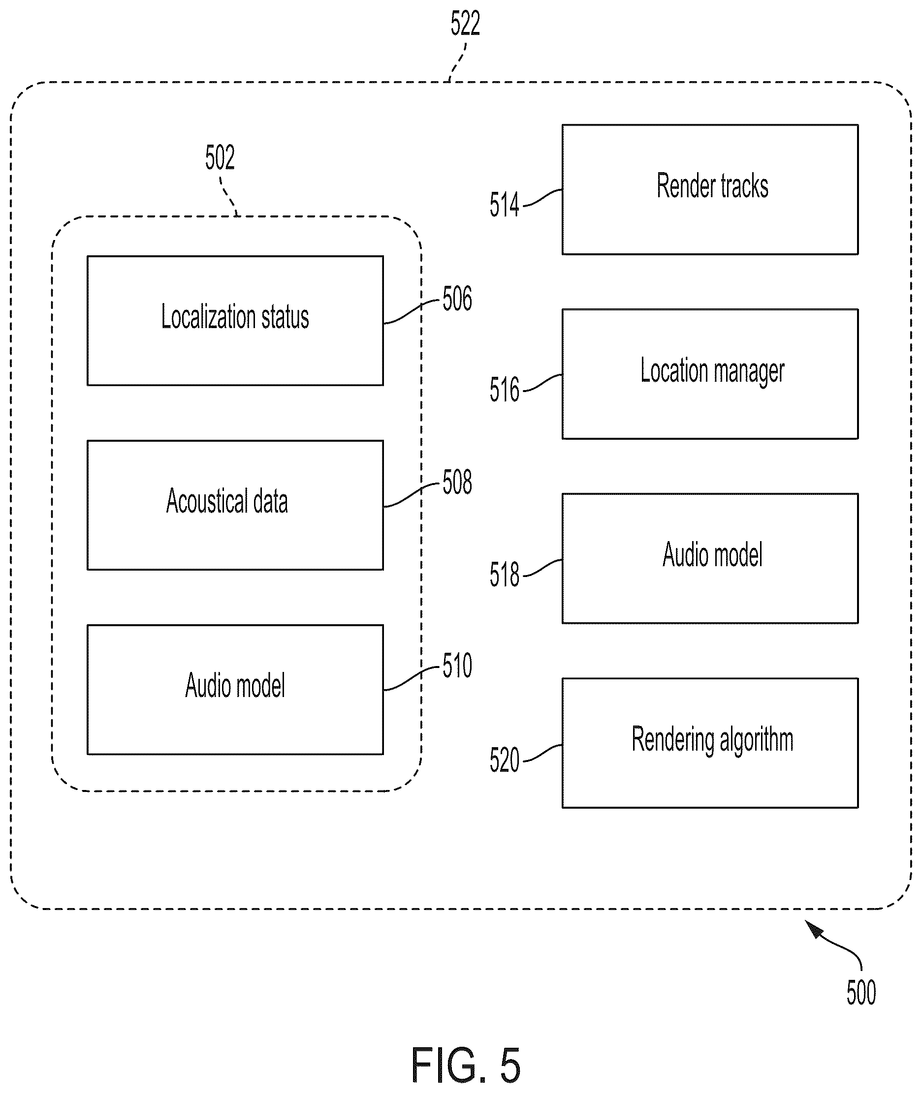 Patent US12309577 Figure 9 – Environment acoustics persistence
