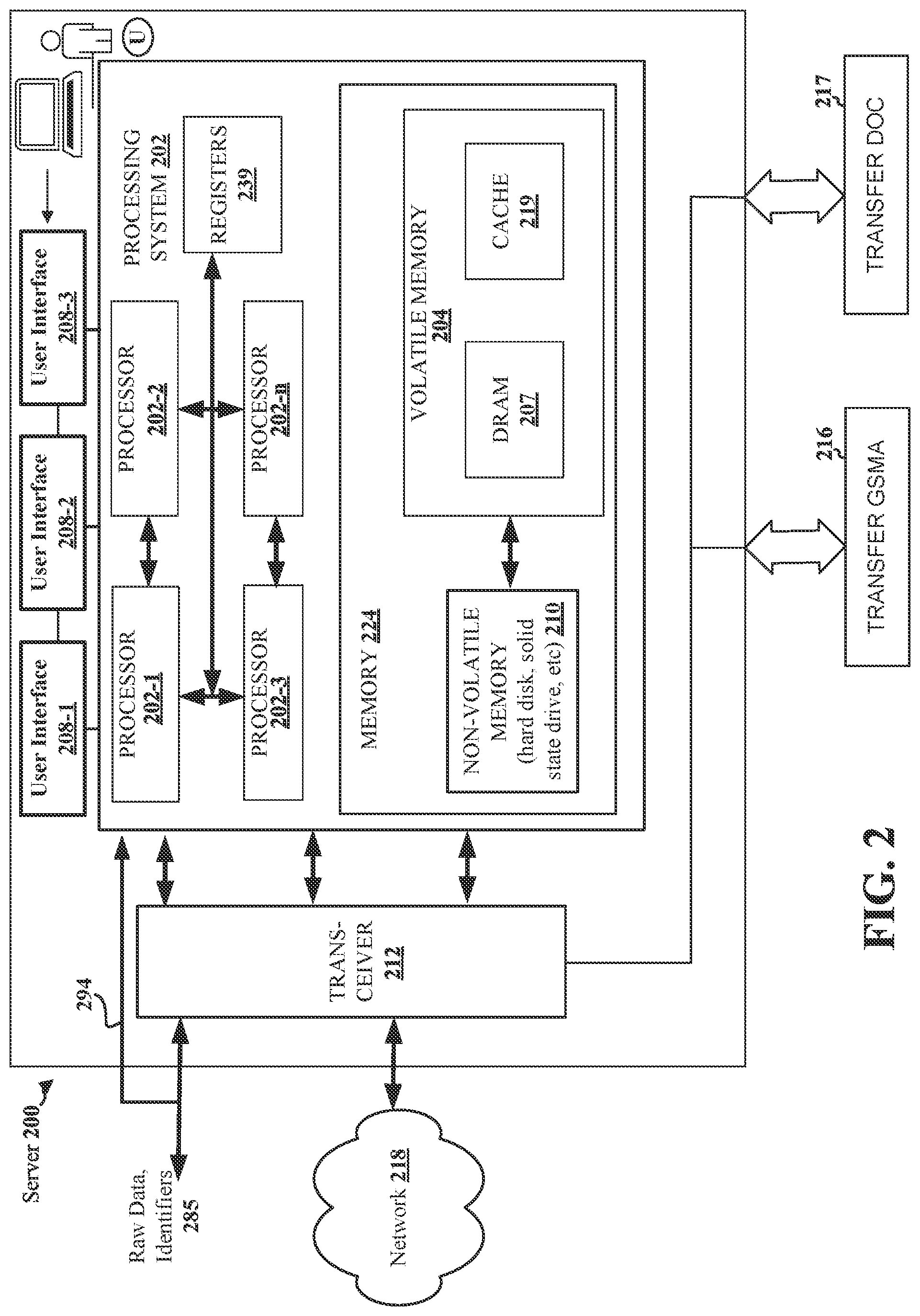 Patent US12309589 Figure 2 – Detecting unauthorized telecommunication devices at a secured facility