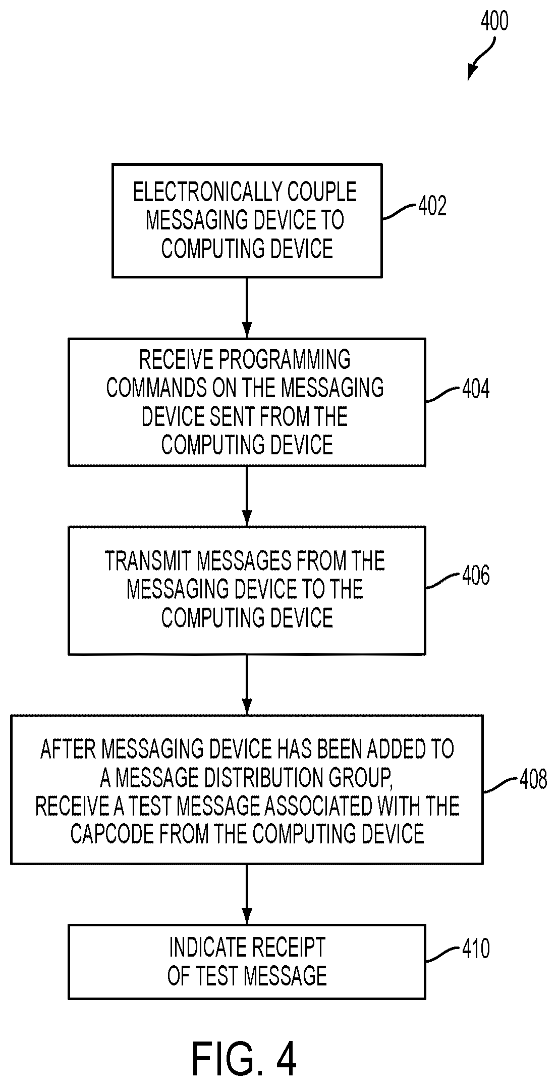 Patent US12309630 Figure 4 – Messaging devices and methods